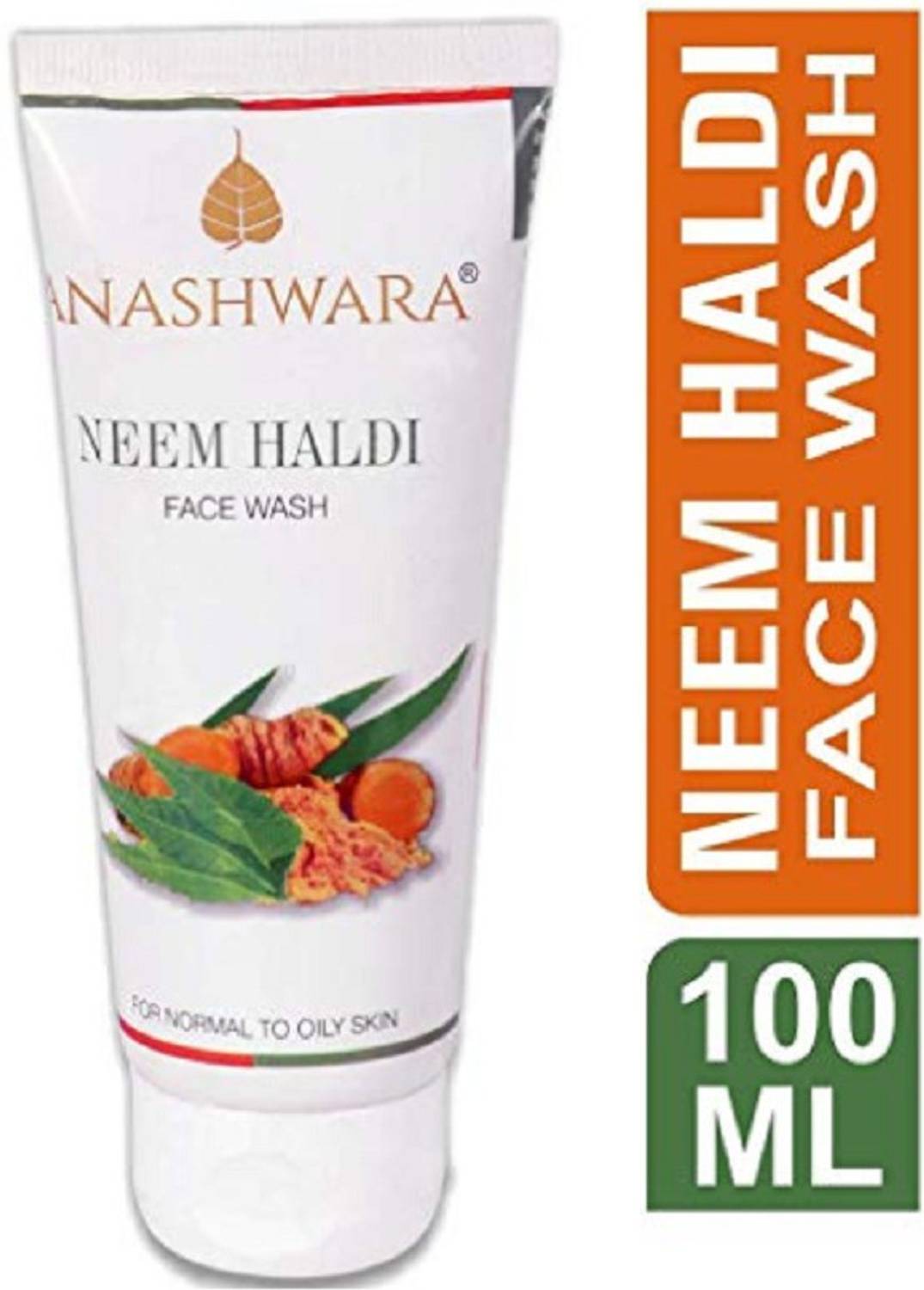 ANASHWARA Neem Haldi  to remove pimples and acne 100ml Face Wash