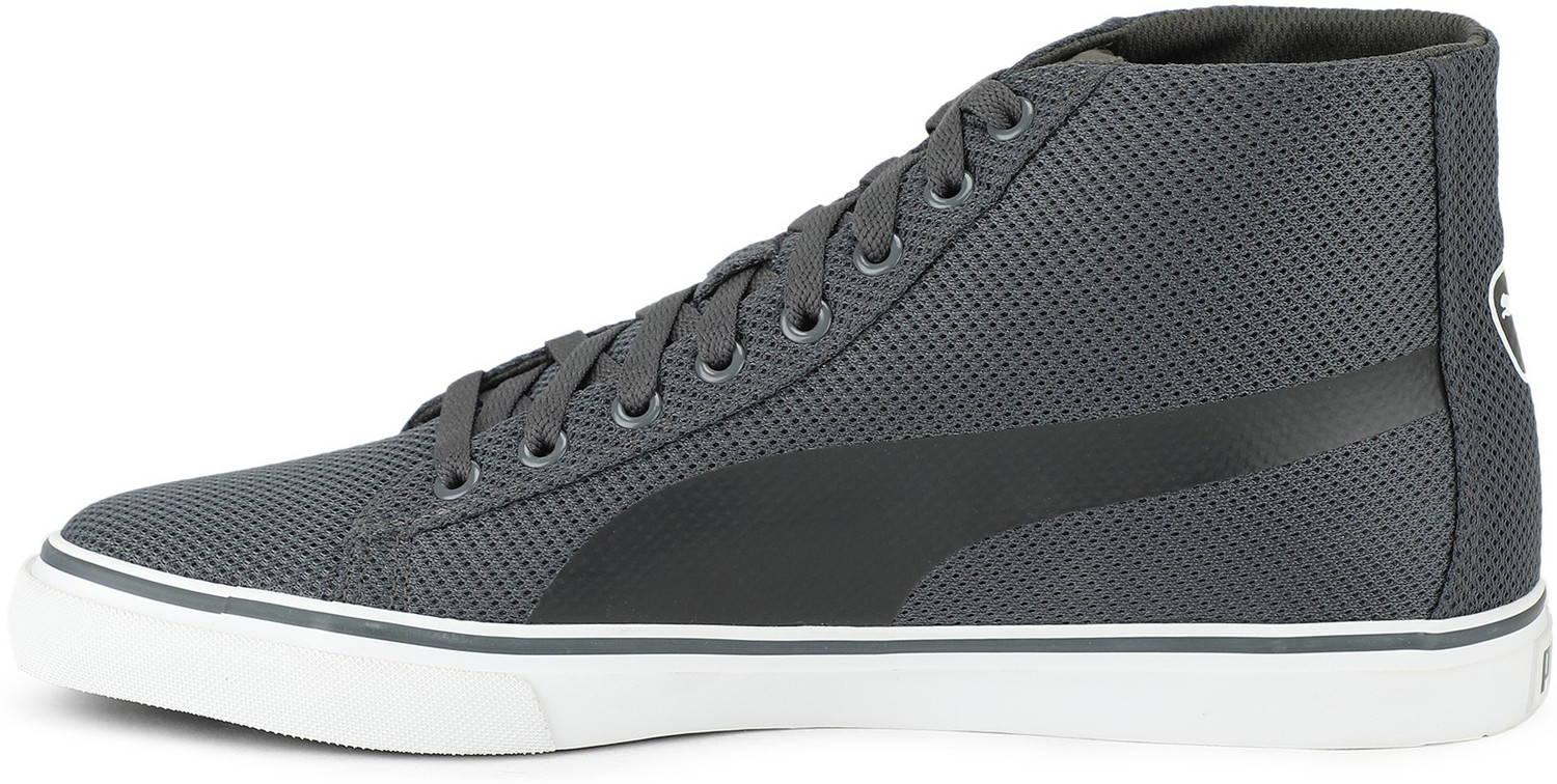 Image of PUMA Troop Mid Knit Sneakers For Men