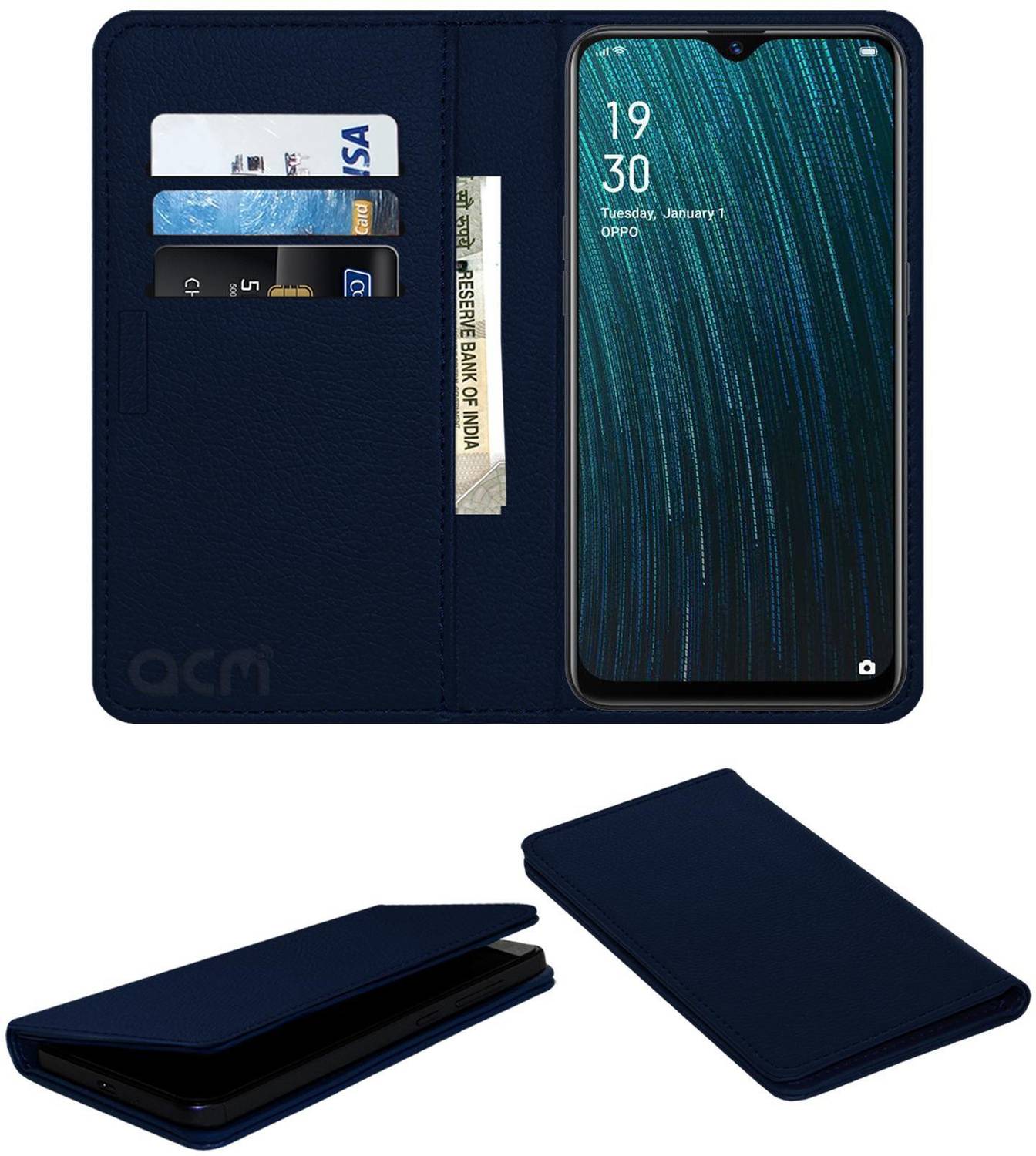 ACM Flip Cover for Oppo A5s
