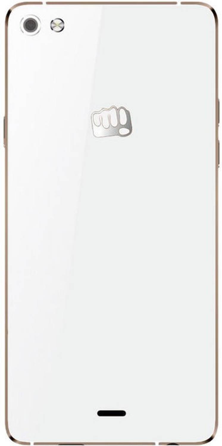 Maverick Micromax Canvas Silver 5 Back Panel (White)