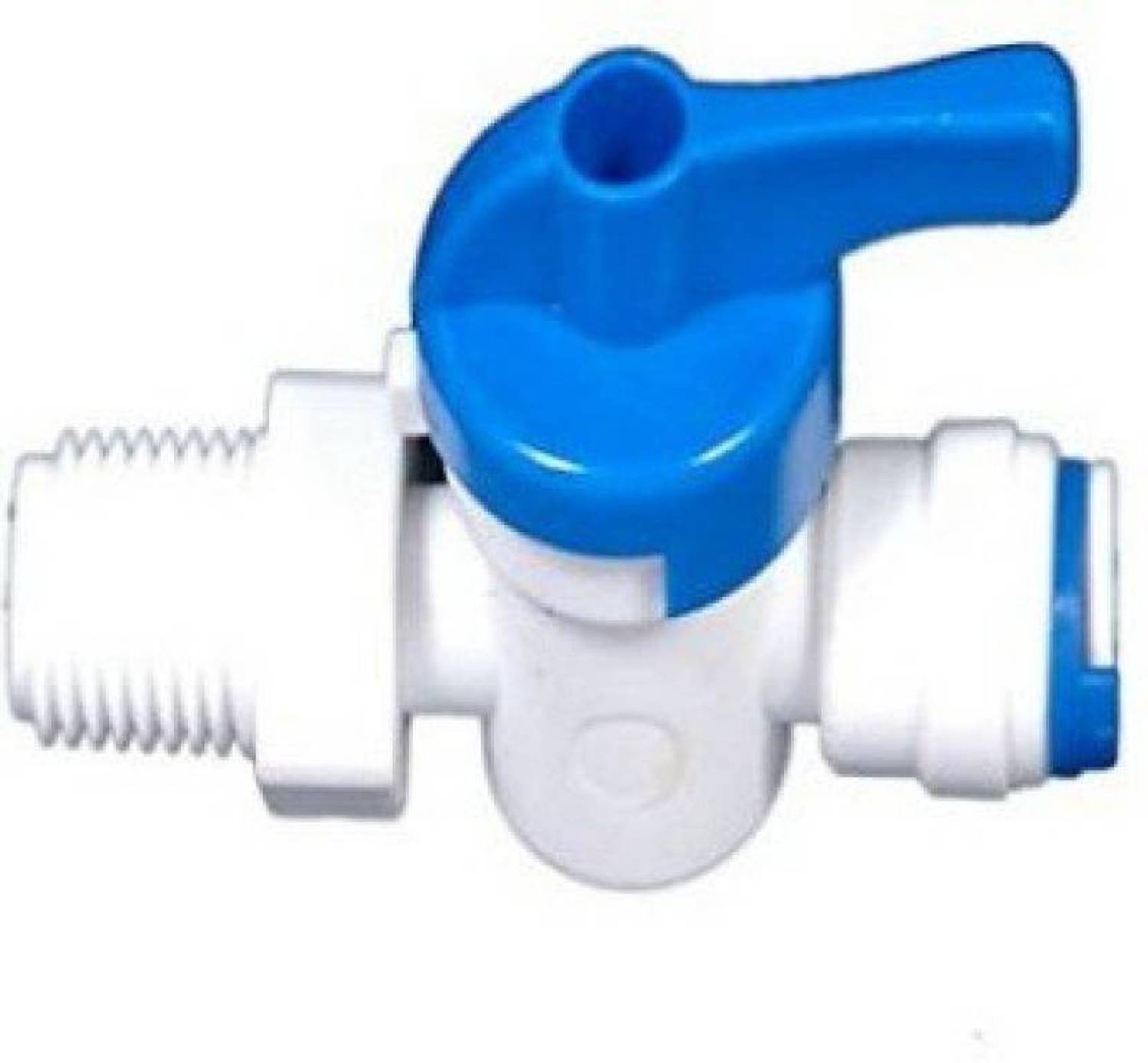 Capital RO Inlet Valve Only (1/4" Qc x 1/4" Thread) Divertor Ball Valve On/Off Water Purifier Service Solid Filter Cartridge (0.5, Pack of 1) Solid Filter Cartridge
