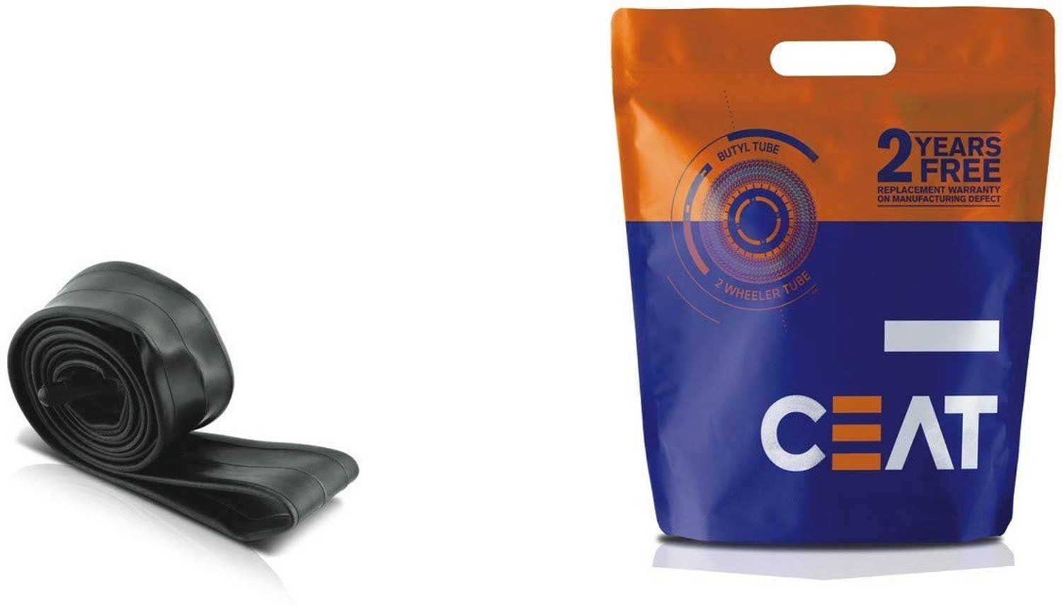 Image of CEAT 3.00-18 Schrader Valve Tire Tube