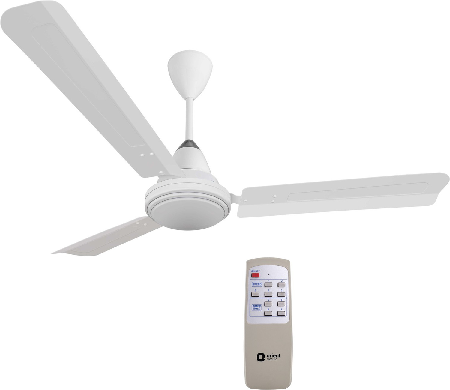 Image of Orient Electric Ef with 5 Year Warranty BLDC Motor with Remote 1200 mm Ceiling Fan