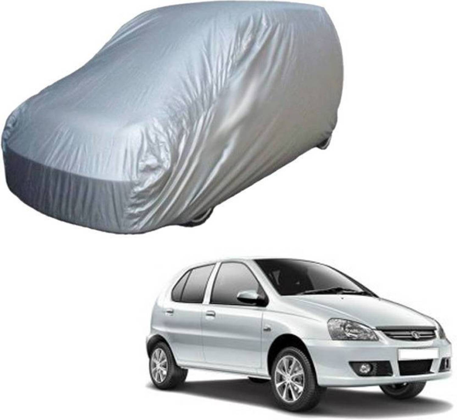 ask Car Cover For Tata Indica eV2 (Without Mirror Pockets)