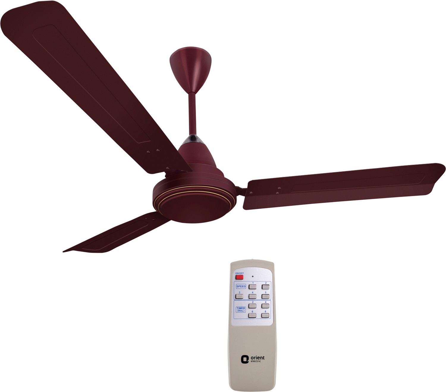Image of Orient Electric Ef with 5 Year Warranty BLDC Motor with Remote 1200 mm Ceiling Fan