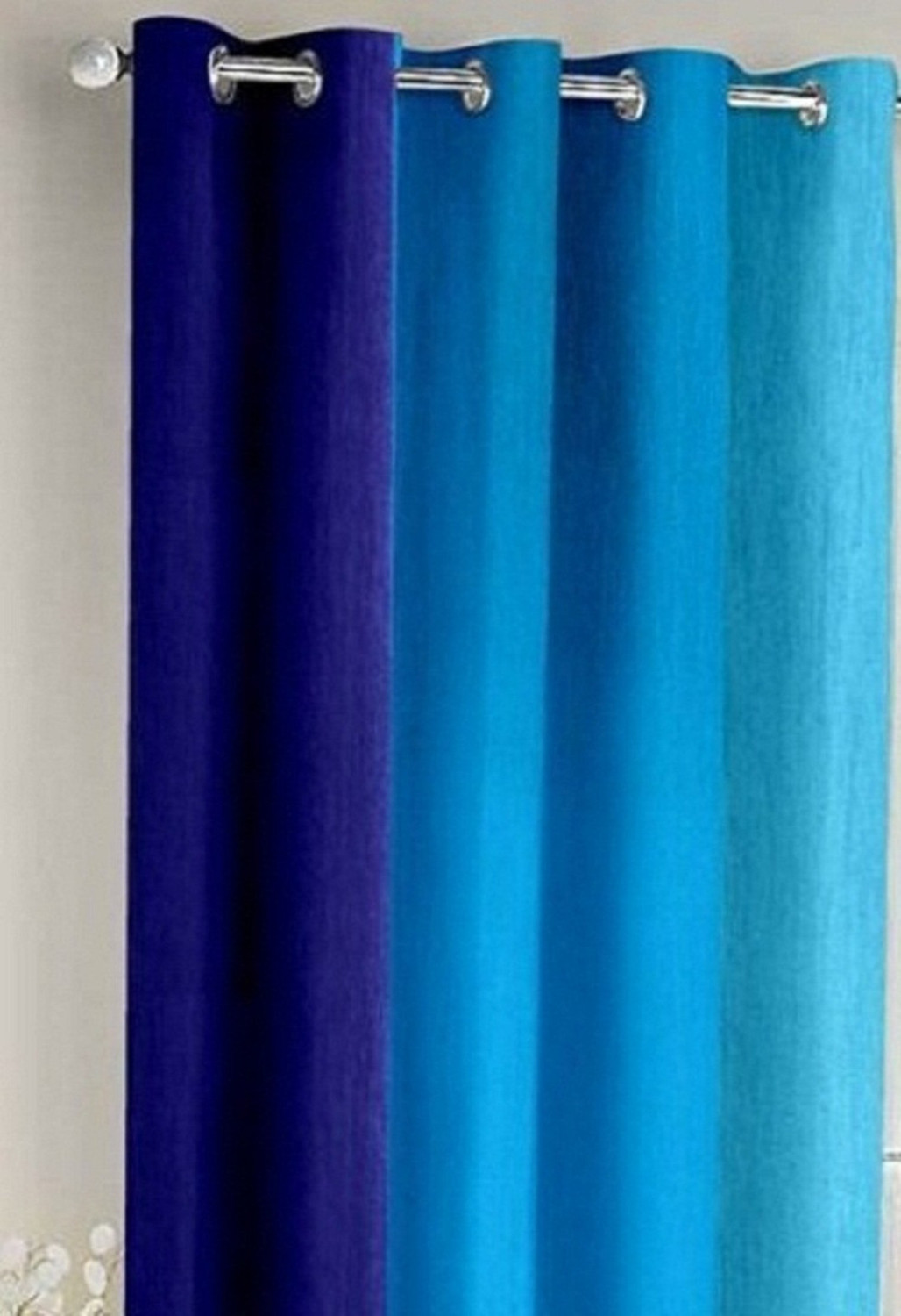 Image of Styletex 151 cm (5 ft) Window Polyester Semi Transparent Curtain Single Curtain