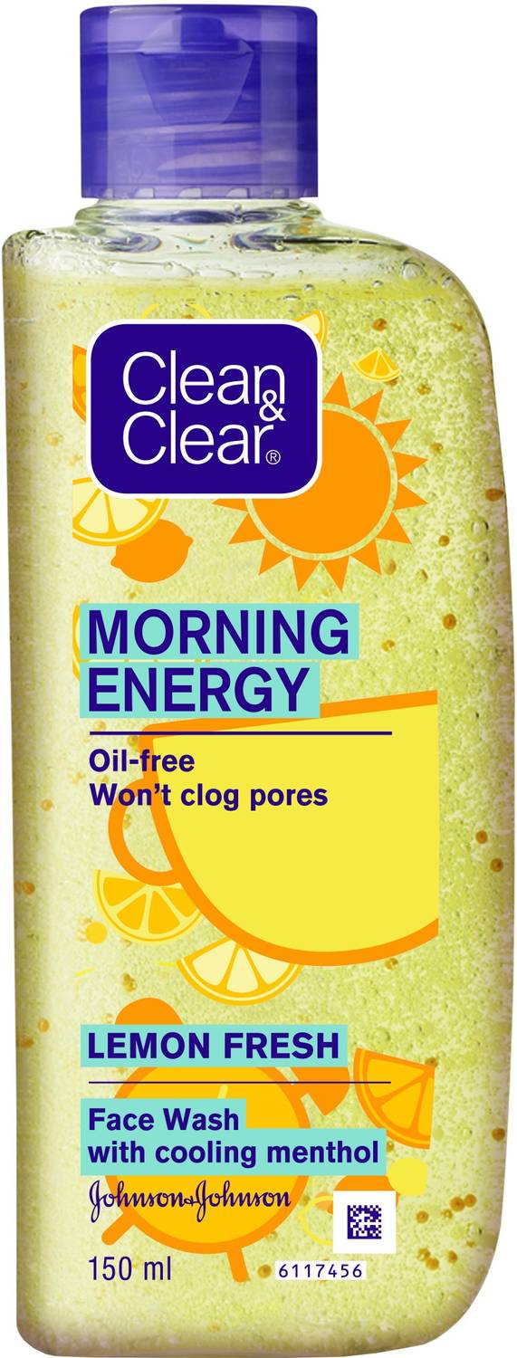 Clean & Clear Morning Energy Lemon Fresh Face Wash (150 ml)