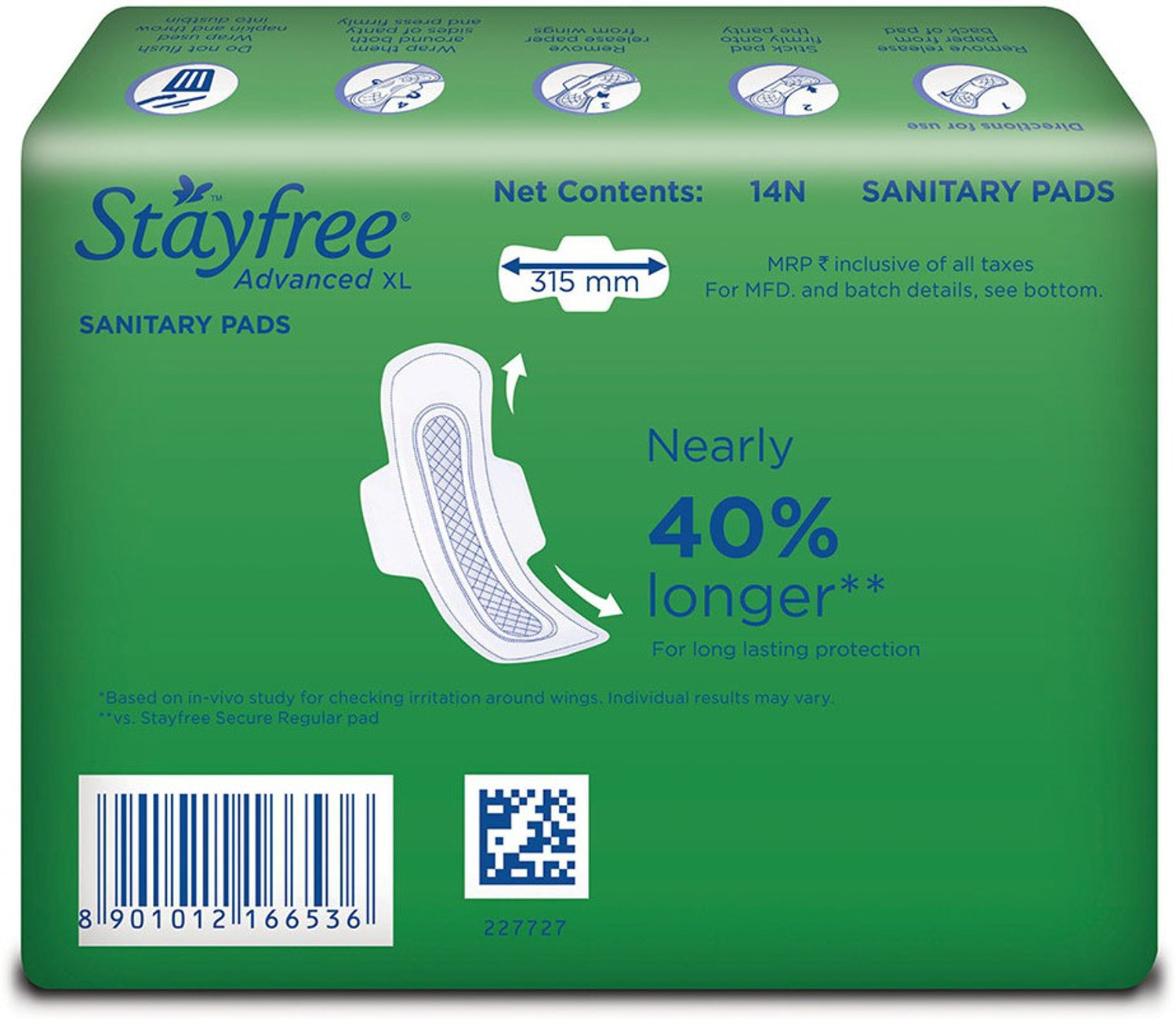 Image of STAYFREE Advanced Ultra - Comfort Sanitary Pad