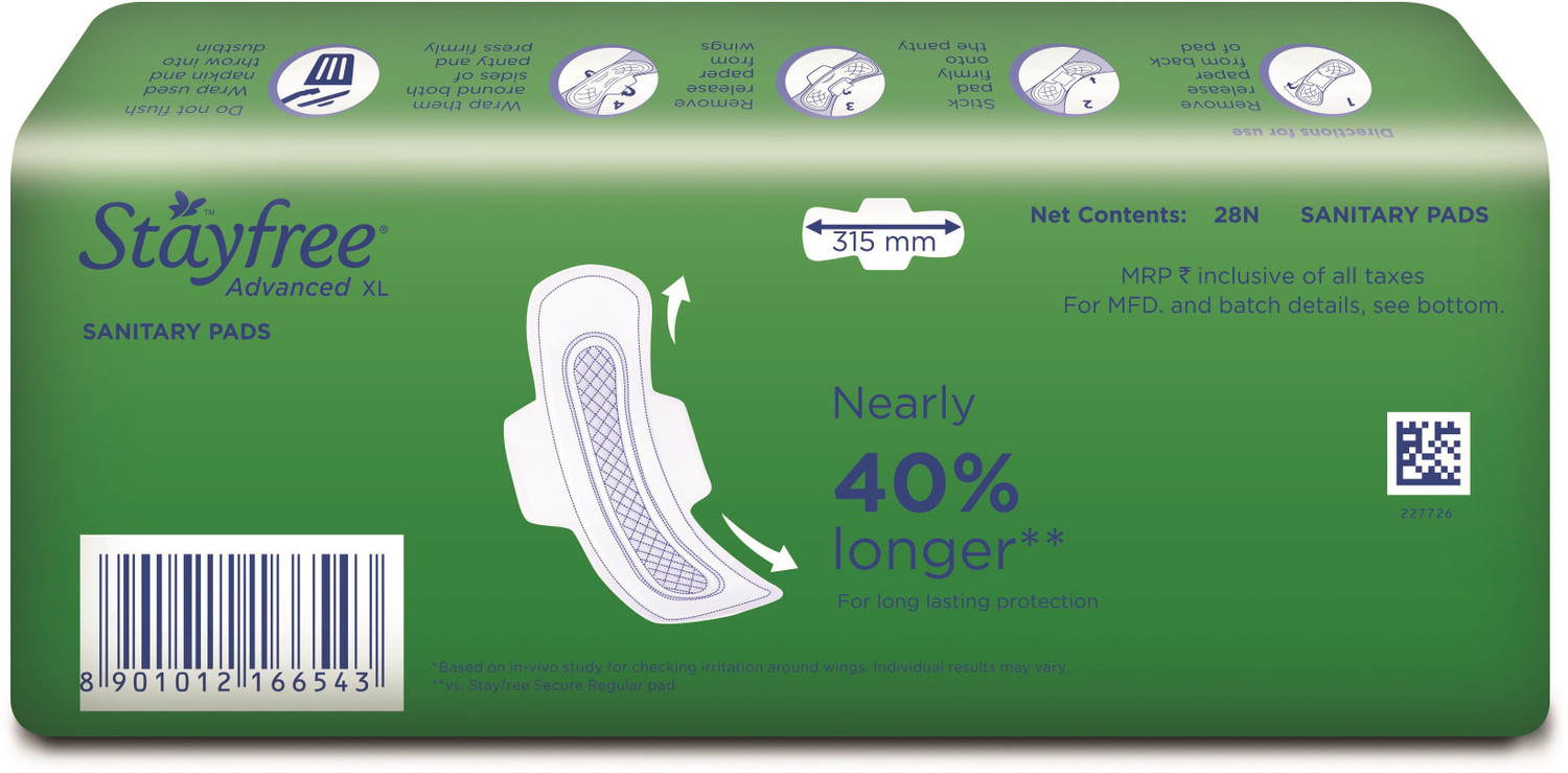 Image of STAYFREE Advanced Ultra - Comfort Sanitary Pad