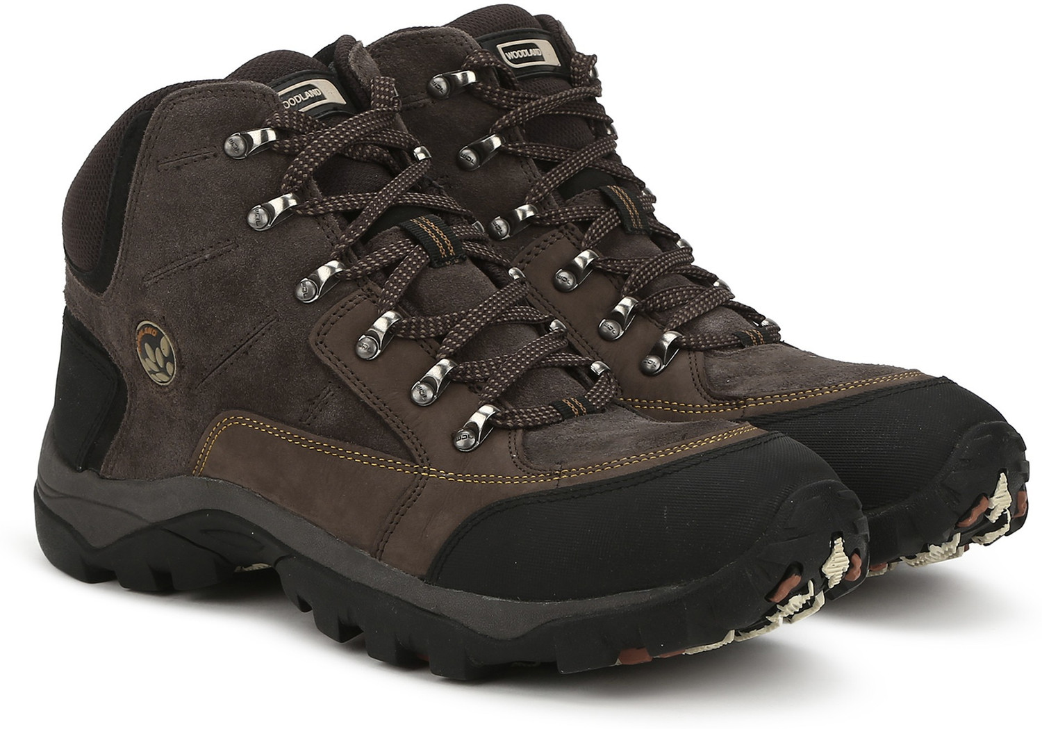 Image of WOODLAND Outdoor Durable Comfortable Everyday High Ankle Boots For Men