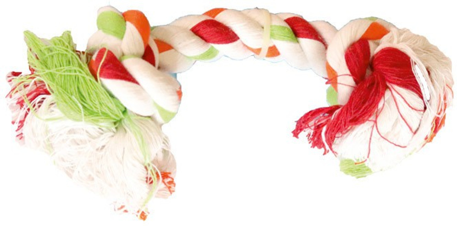Image of furryangels cotton rope tug toy for small dog , 4 INCH Cotton Chew Toy For Dog