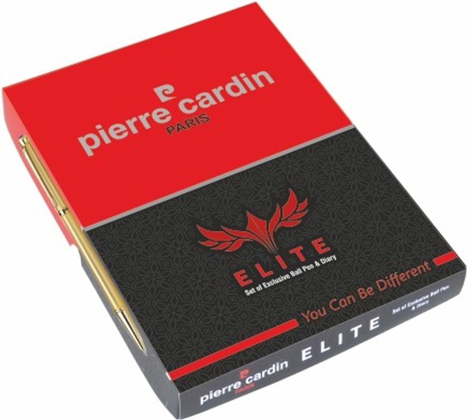 Image of PIERRE CARDIN Elite Gift Set of Pen and Diary(BROWN) Pen Gift Set