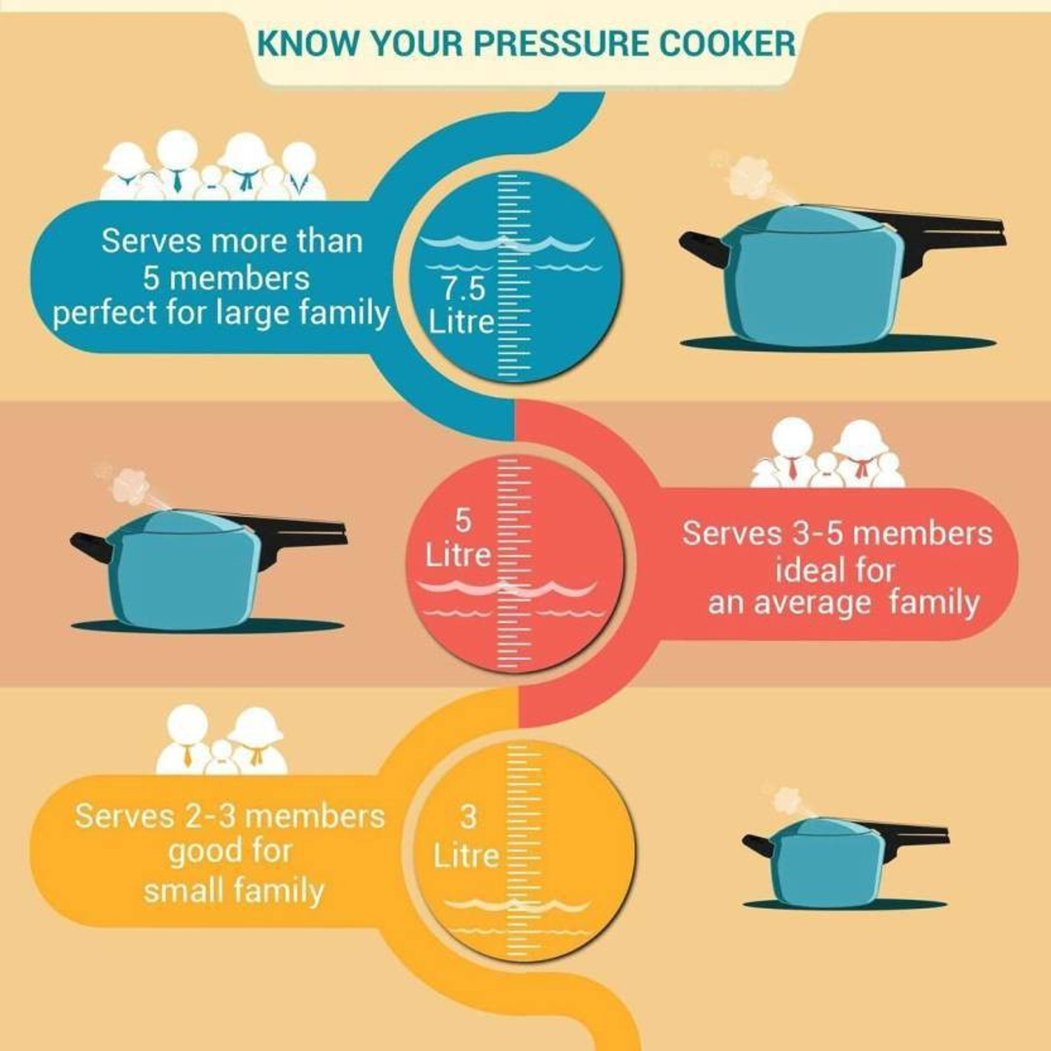 Image of Pigeon All In One Super Cooker 5 L Outer Lid Induction Bottom Pressure Cooker