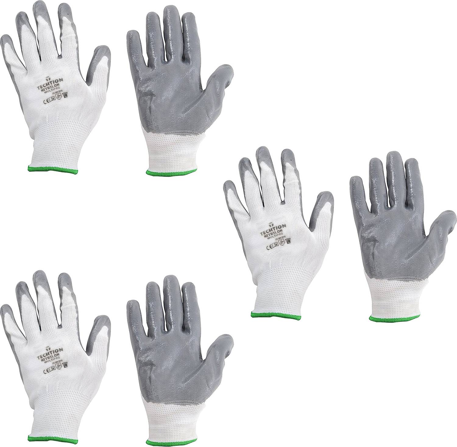 AdroitZ SUPERIOR QUALITY ANTI CUT SAFETY HAND GLOVE-11 Nylon, Synthetic, Latex Safety Gloves