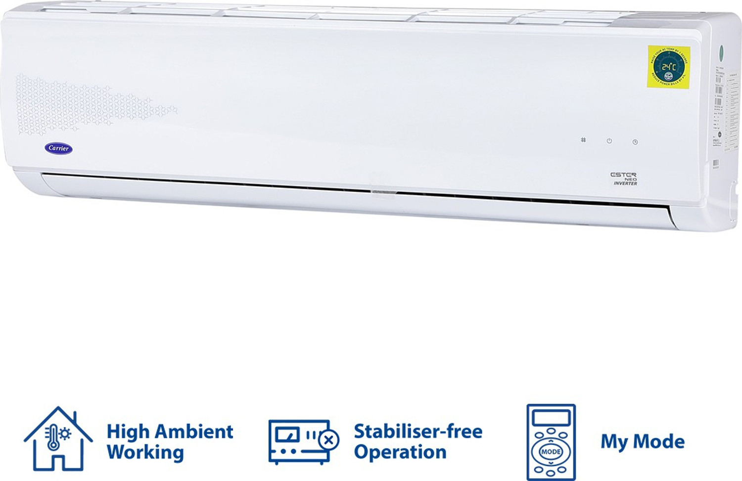 Image of CARRIER 2019 Model 1.5 Ton 3 Star Split Inverter AC