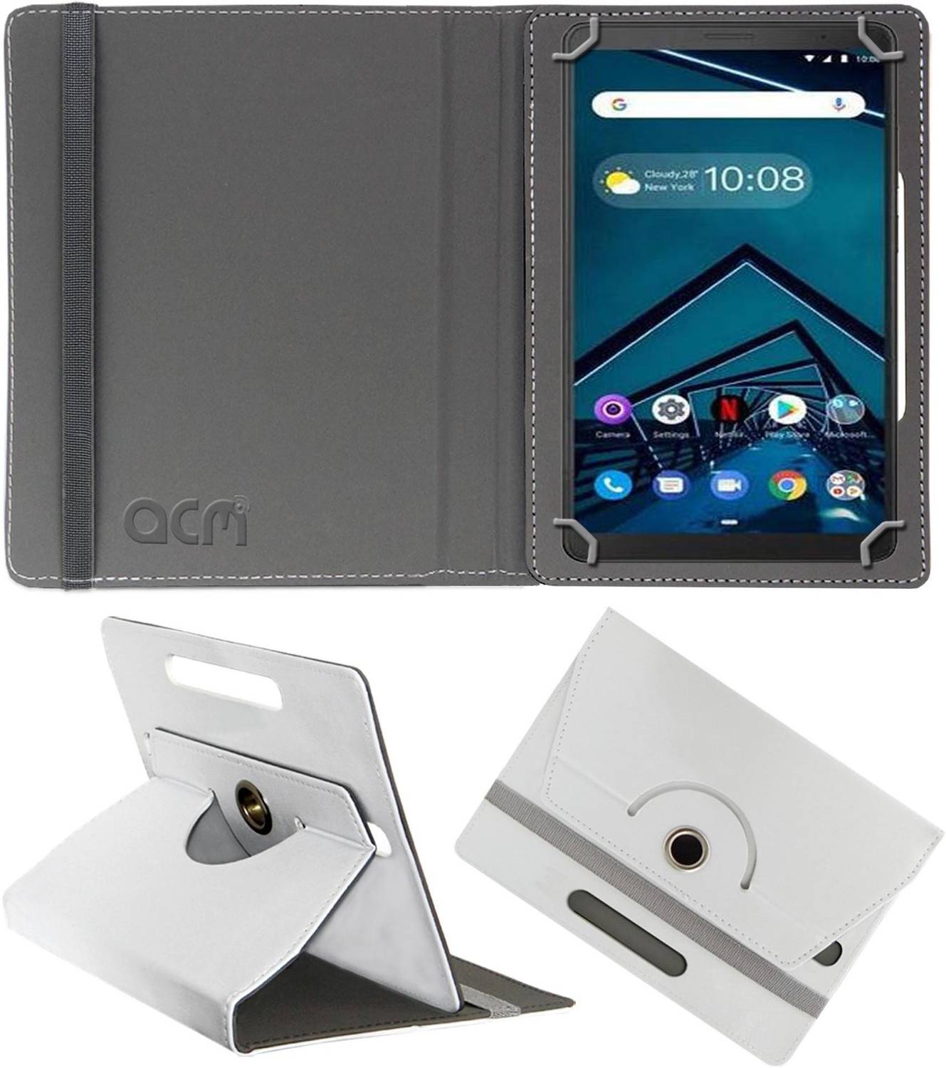 ACM Flip Cover for Lenovo Tab V7 6.9 inch