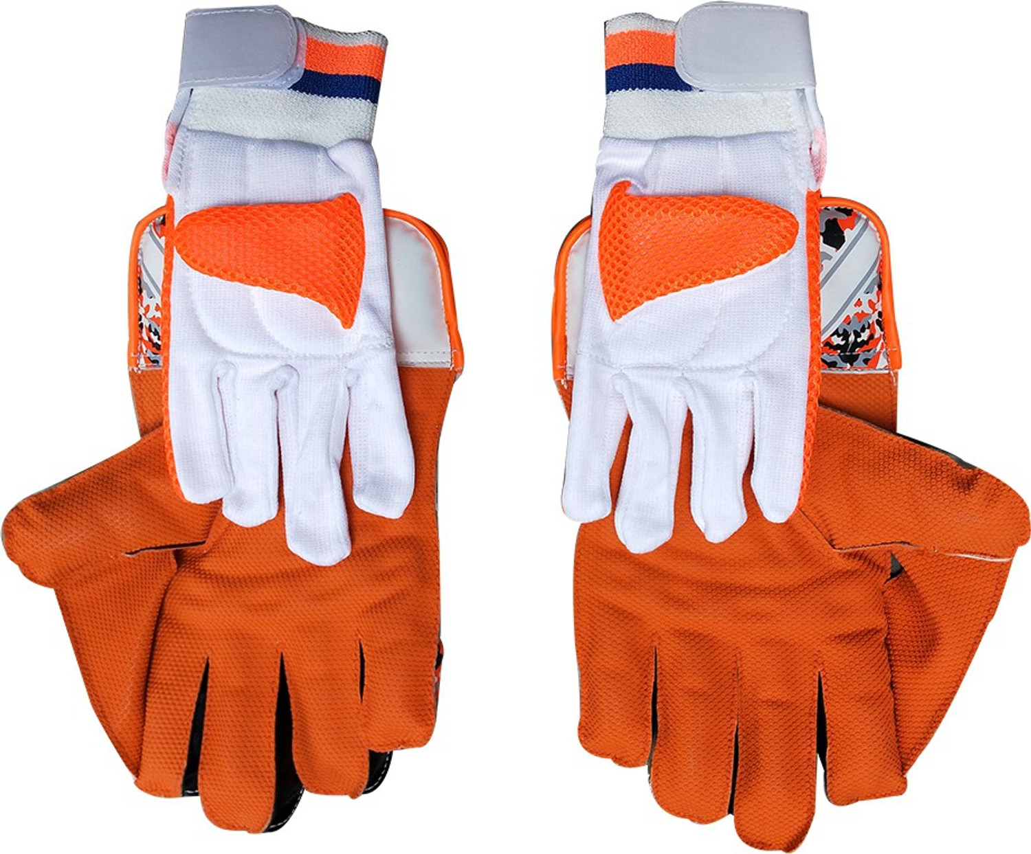 Image of JetFire Practice Wicket Keeping Gloves Combo With Inner Gloves (Men, Orange) Wicket Keeping Gloves