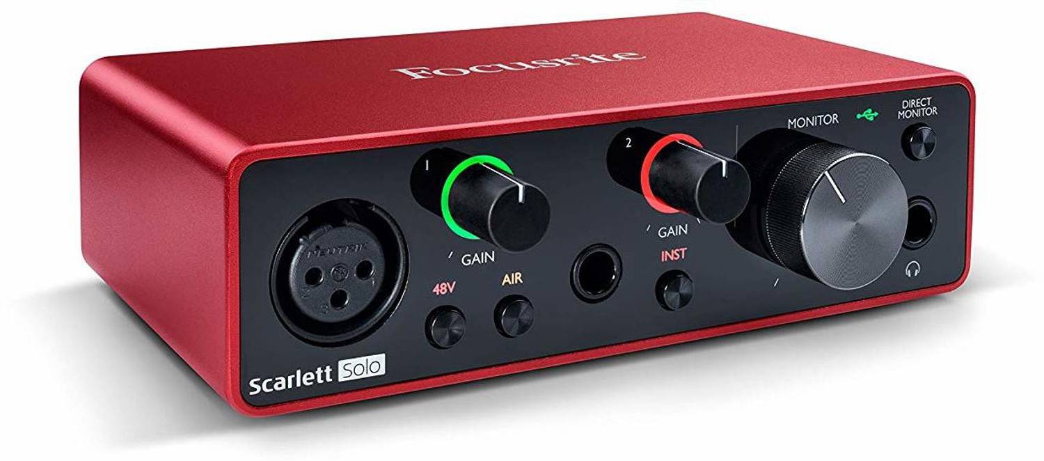 FOCUSRITE SCARLETT SOLO 3RD GEN Audio Interface Price in India