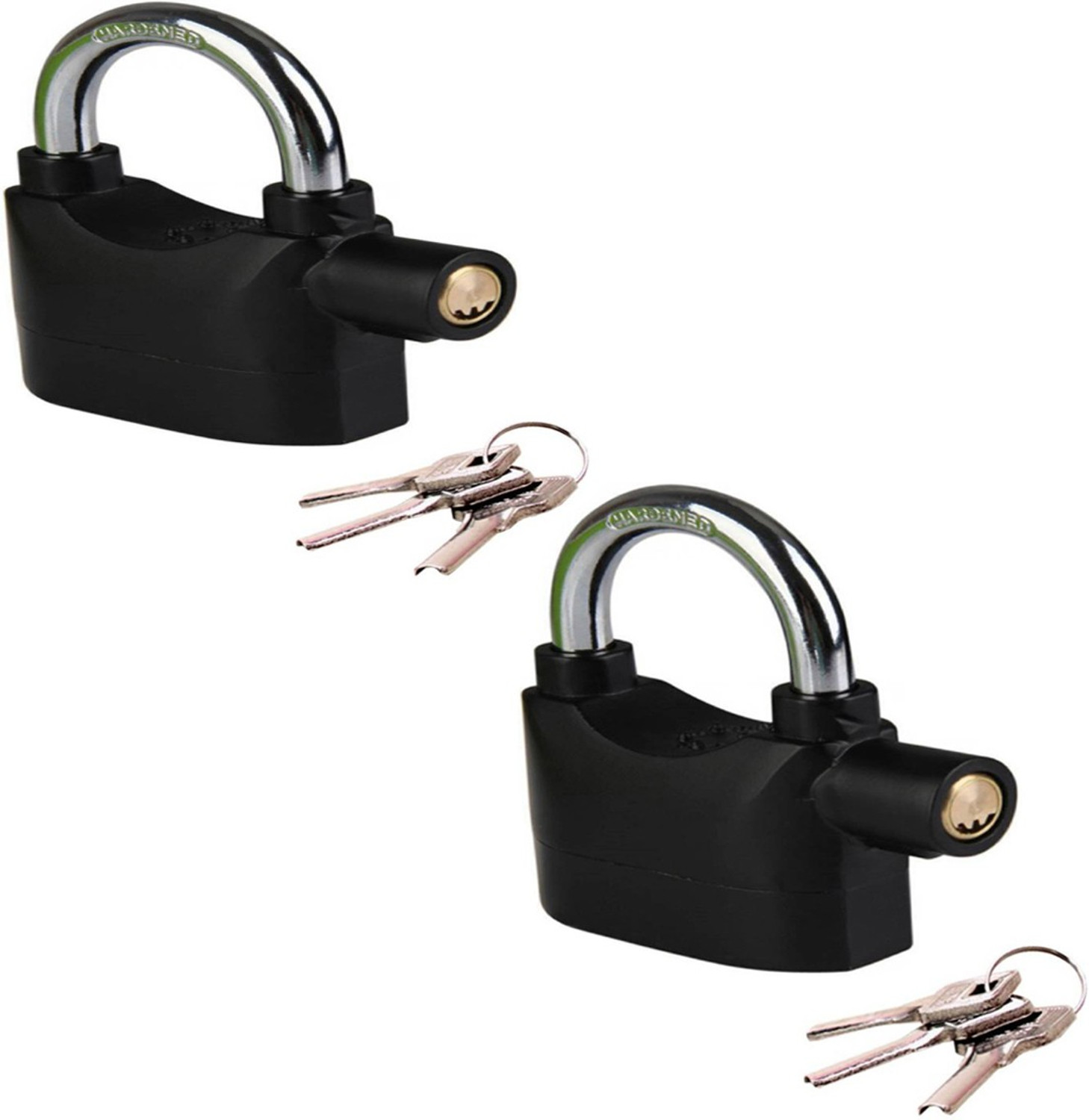 Image of WIB SIREN ALARM PAD for DOOR /Motor /Bike /Car Padlock Safety Padlock Padlock
