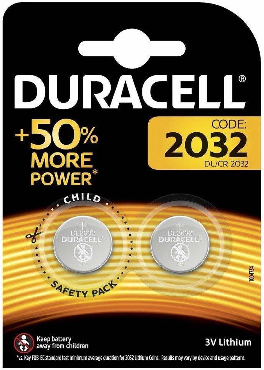 DURACELL CR 2032 Battery (Pack of 2)
