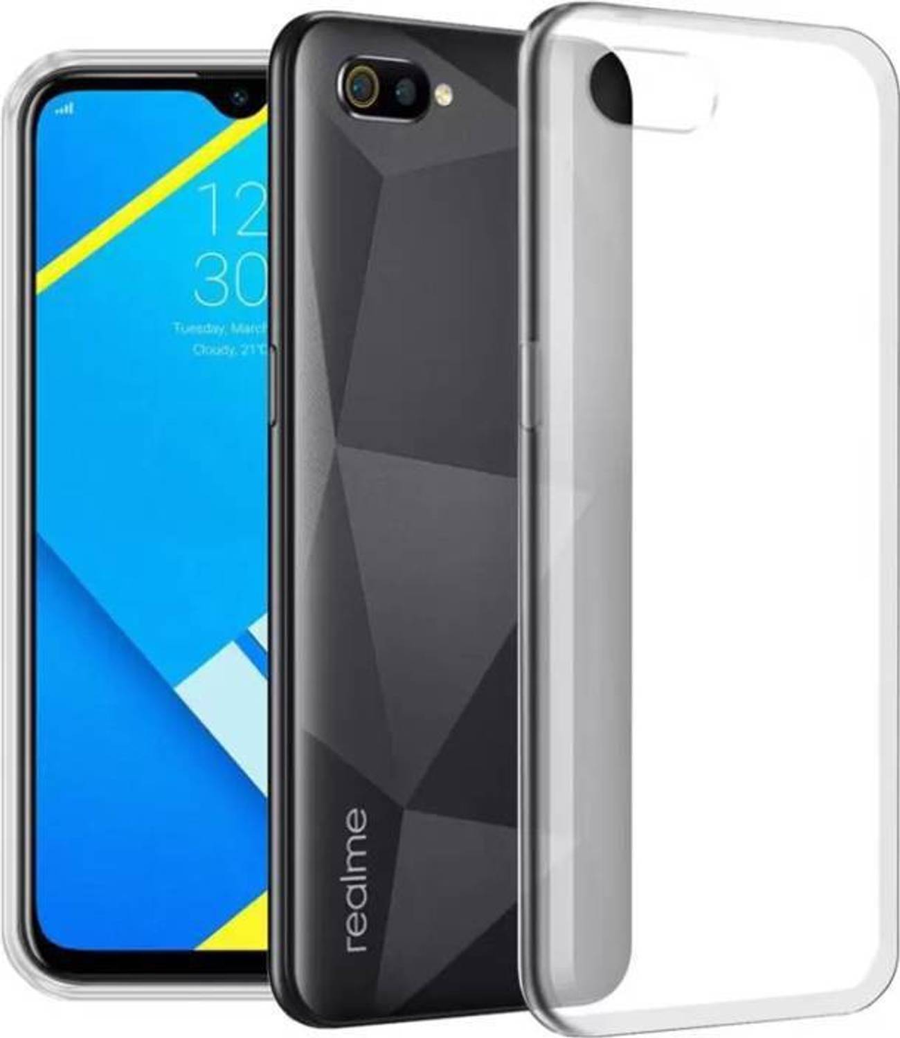 Allit Back Cover for Realme C2