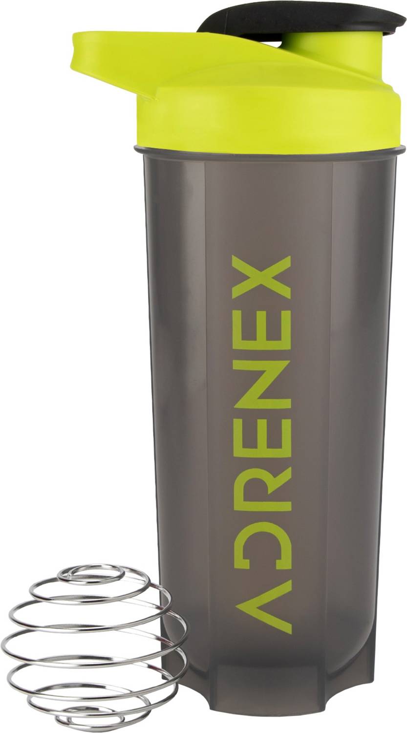 Adrenex BPA Free Gym Bottle with Mixer Ball 750 ml Plastic Shaker