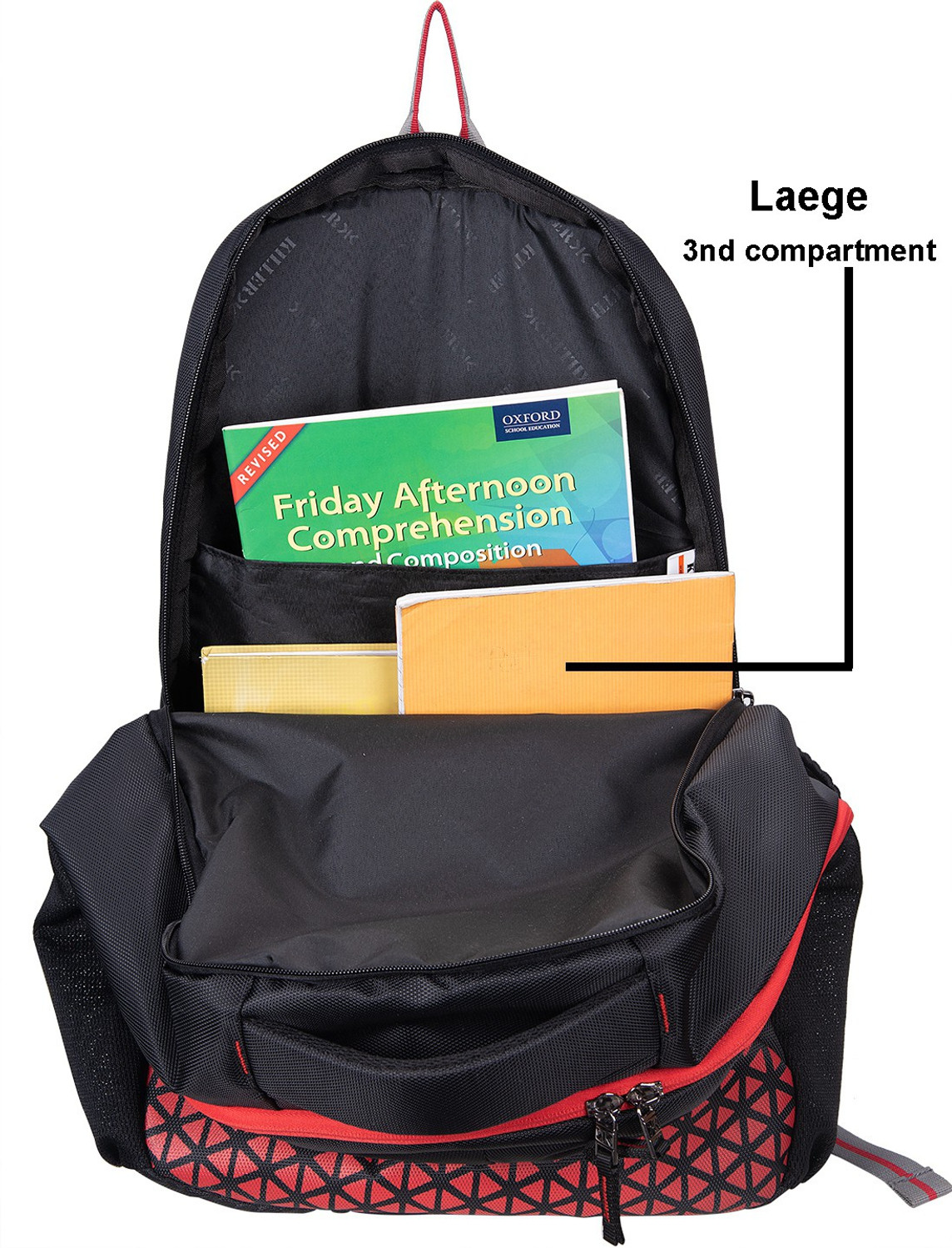 Image of KILLER Glitters Polyester 37L Black School Backpack Bag 37 L Backpack