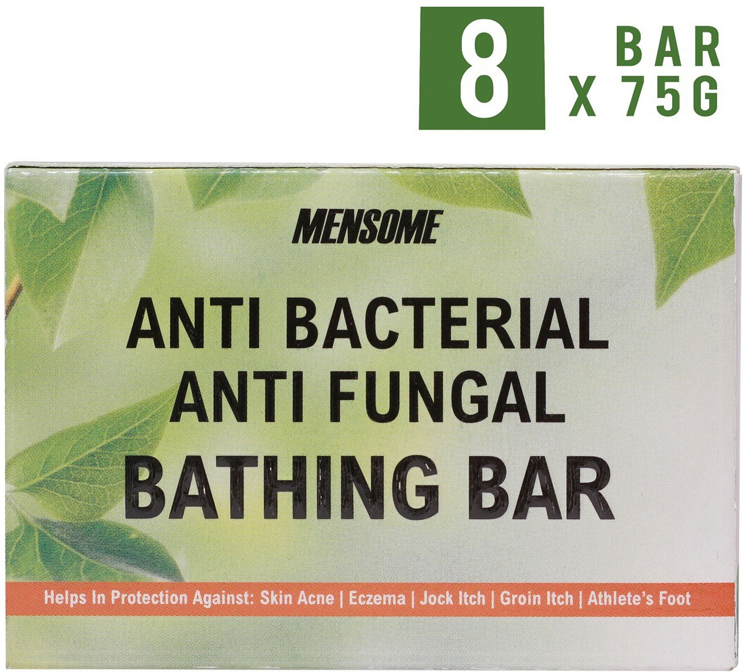 Image of MENSOME Anti Bacterial and Anti Fungal Bathing Bar with Cider Vinegar, Oregano Oil
