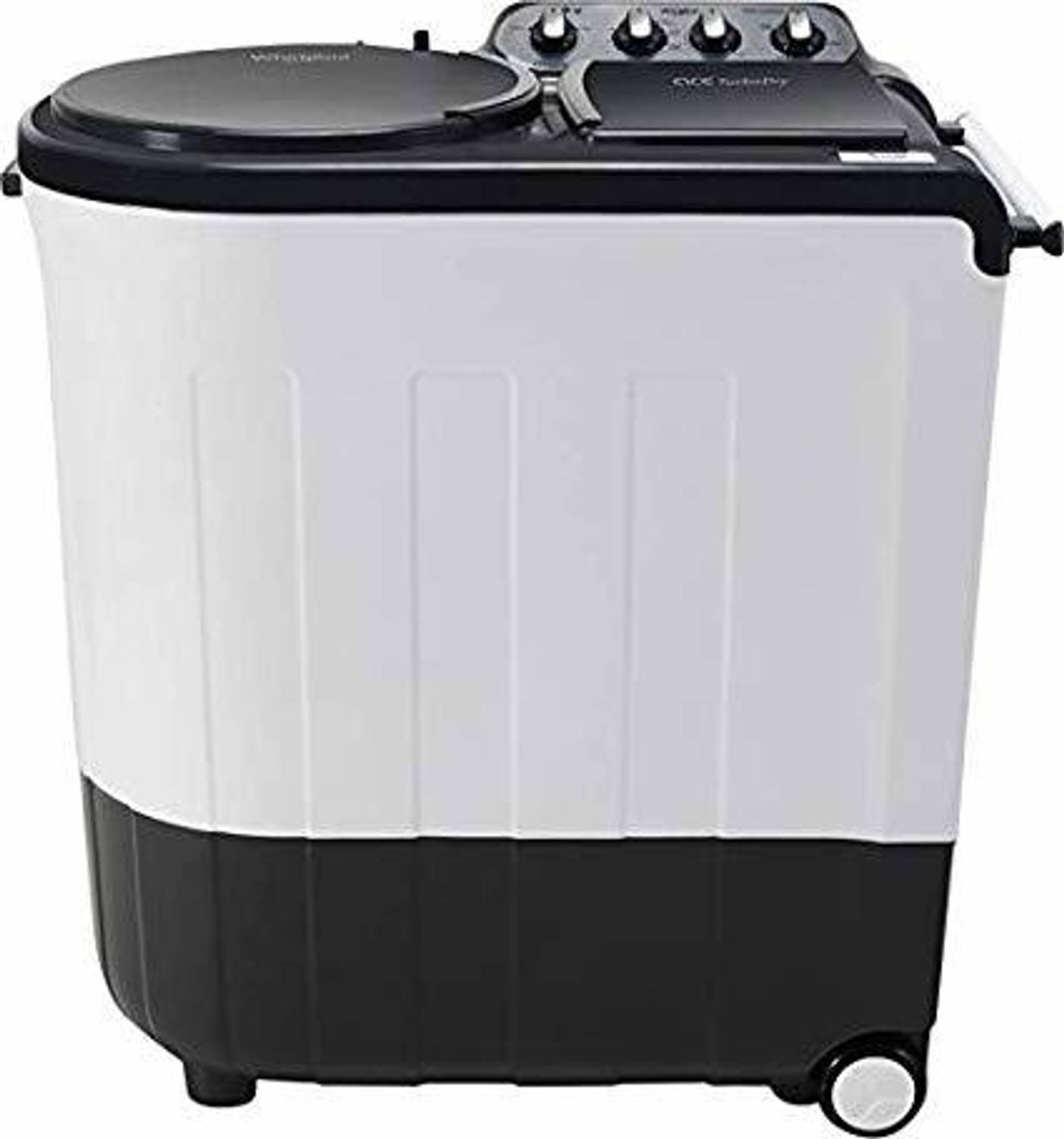Whirlpool 9 kg 5 Star, Hard Water wash Semi Automatic Top Load Washing Machine Silver, Grey