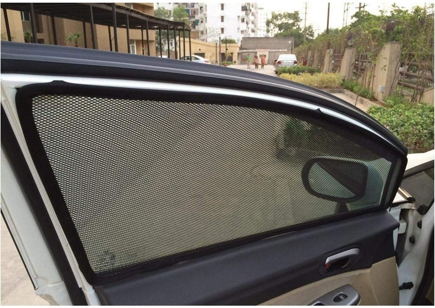 Image of AuTO ADDiCT Side Window, Rear Window Sun Shade For Mahindra Bolero