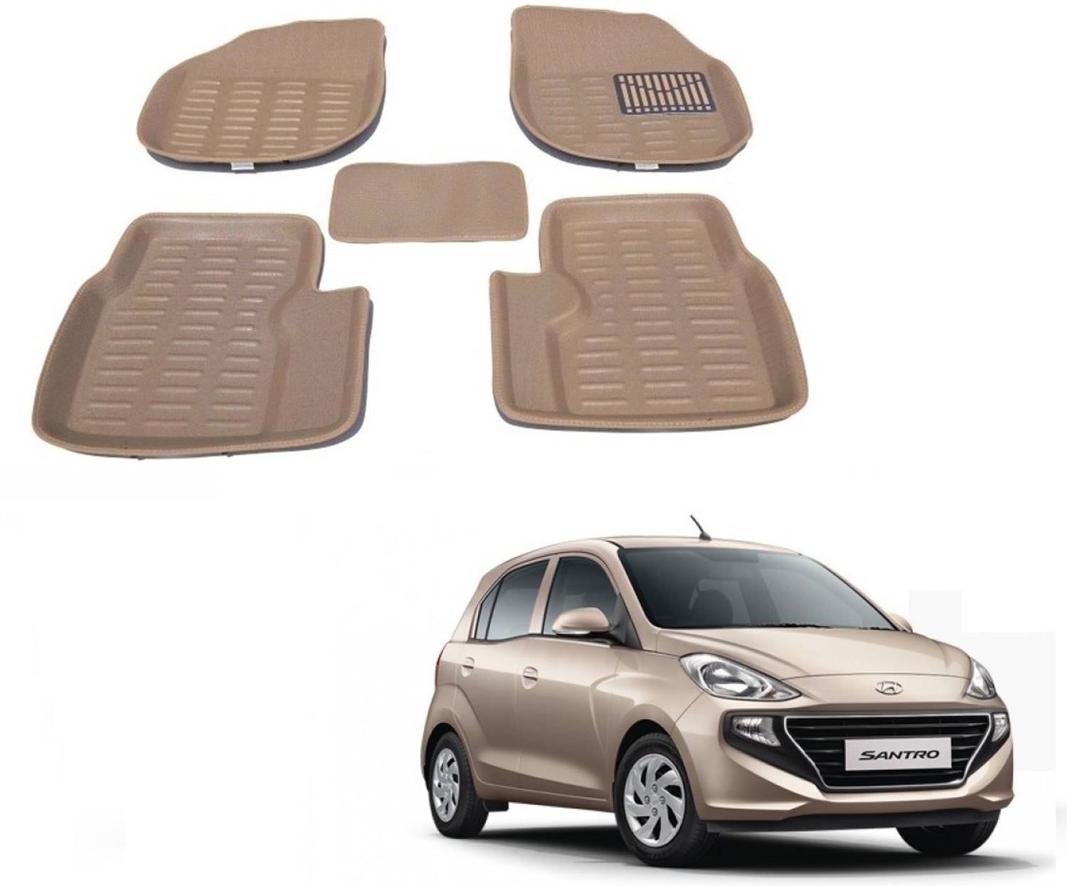 AuTO ADDiCT EVA 3D Mat For  Hyundai Santro