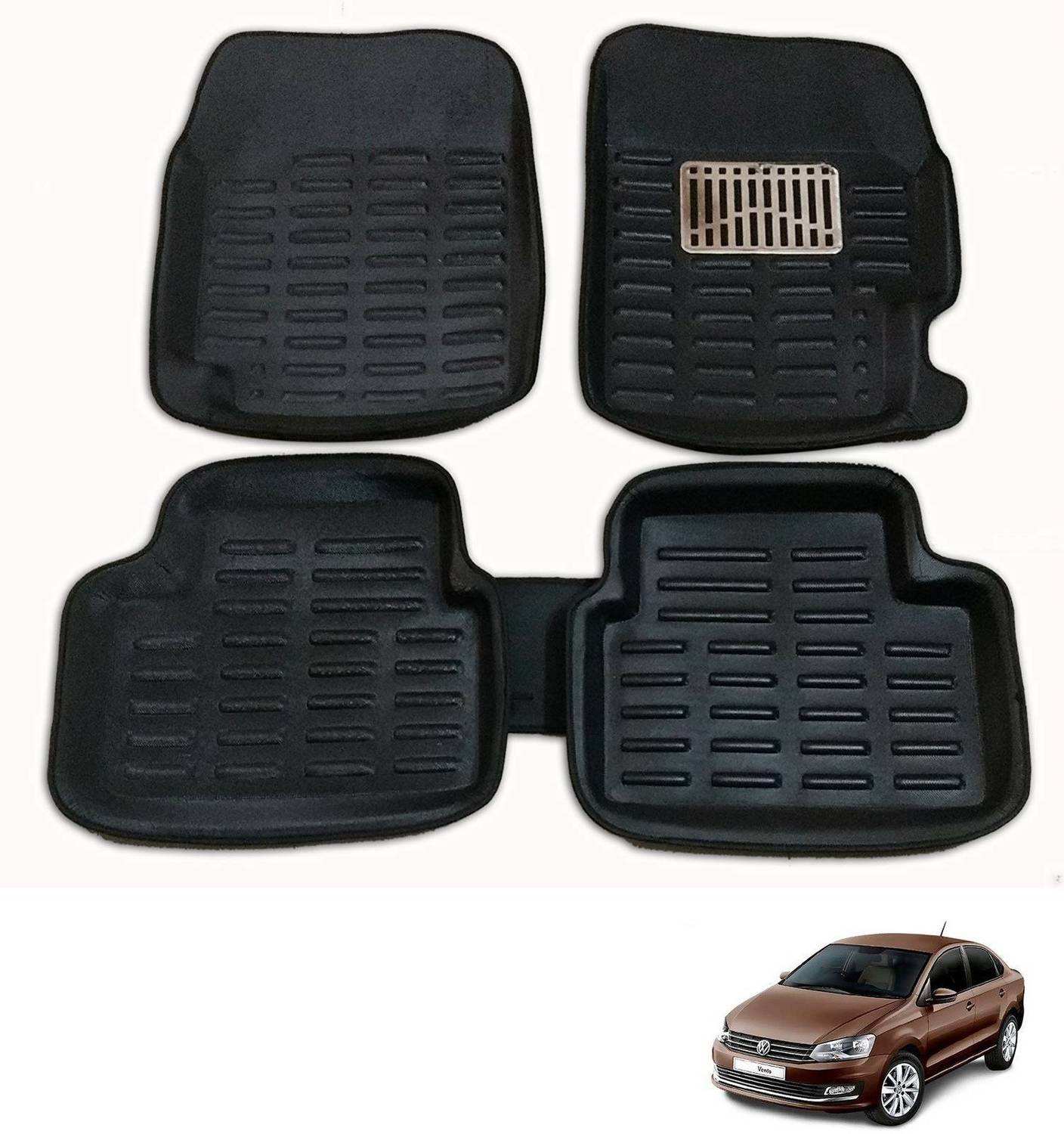 AuTO ADDiCT EVA 3D Mat For  Volkswagen Vento