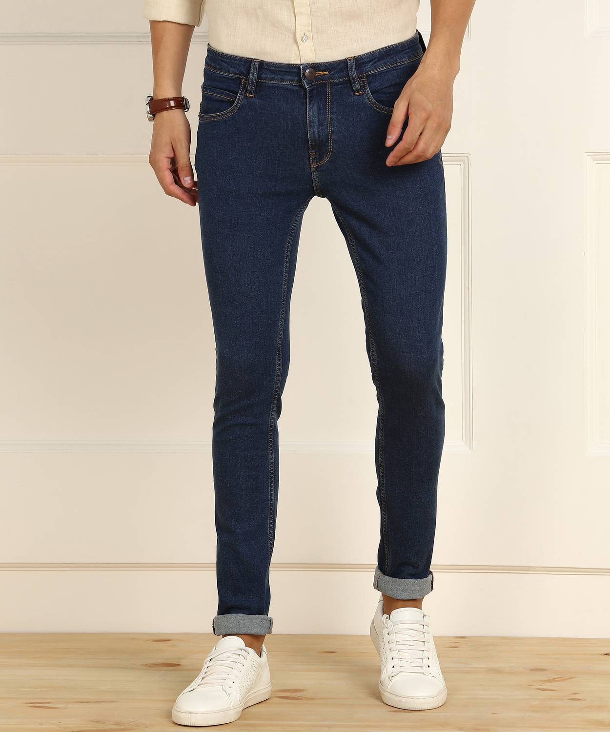 Arrow Jeans Skinny Men Blue Jeans