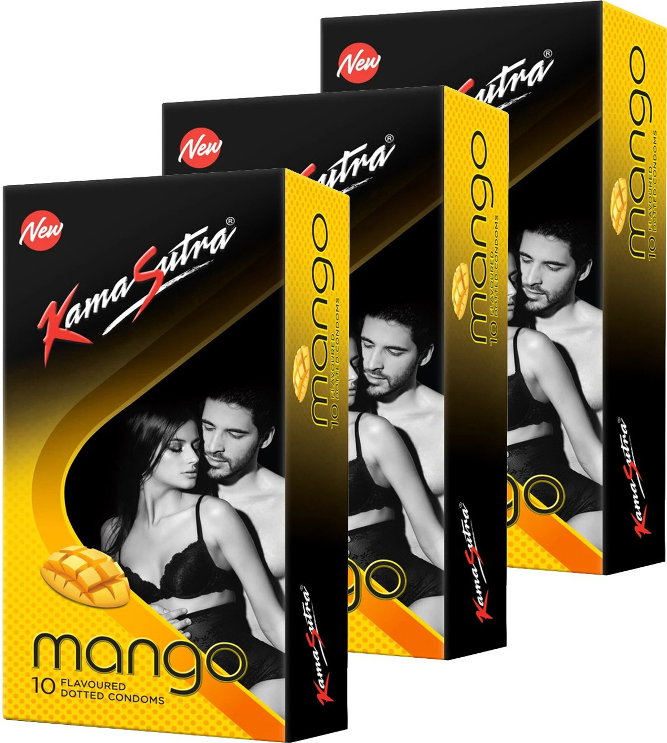 Image of Kamasutra MANGO Flavour Condom Condom
