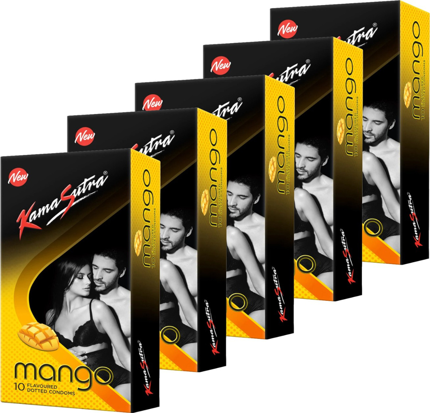 Image of Kamasutra MANGO Flavour Condom Condom
