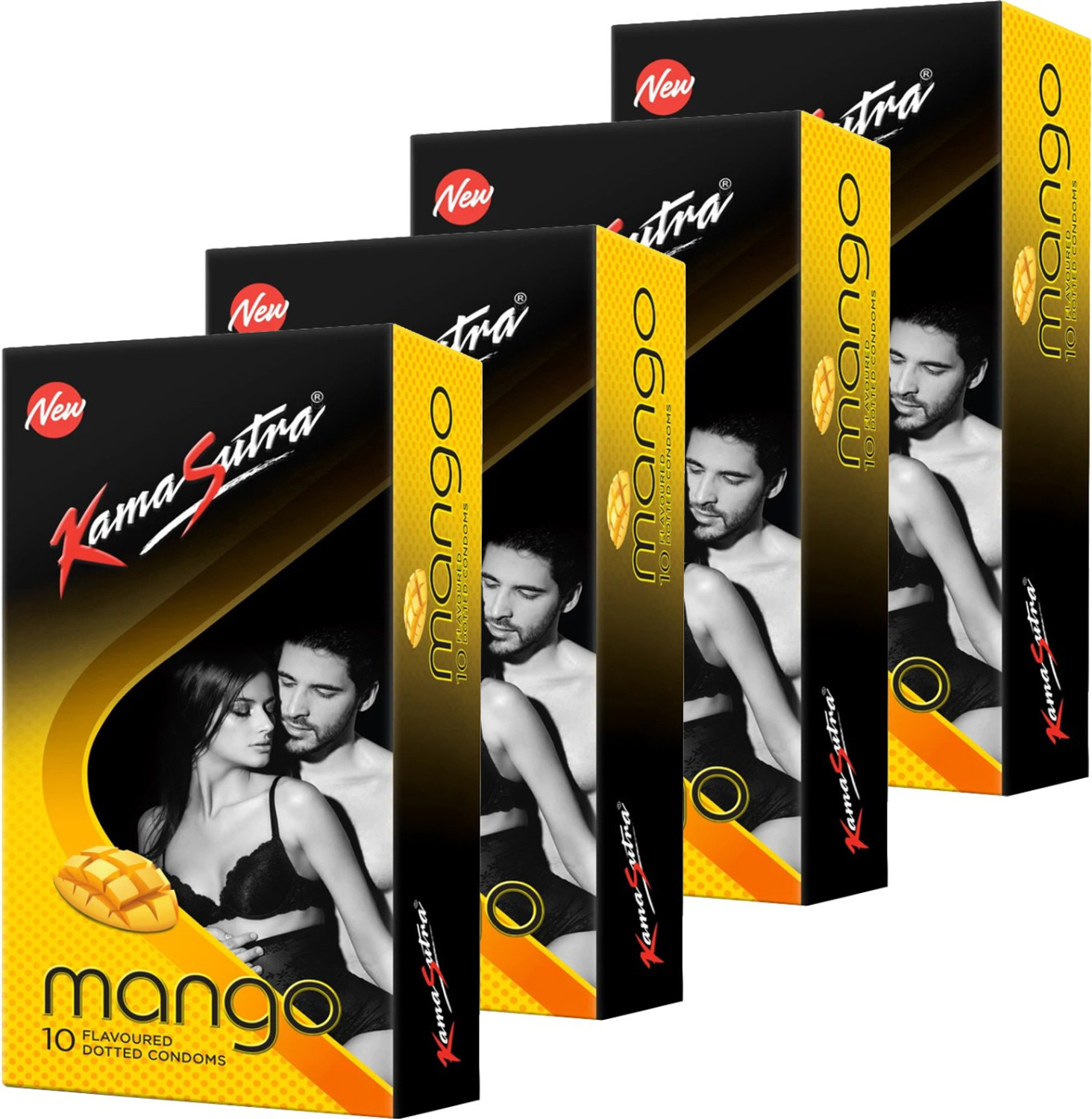 Image of Kamasutra MANGO Flavour Condom Condom
