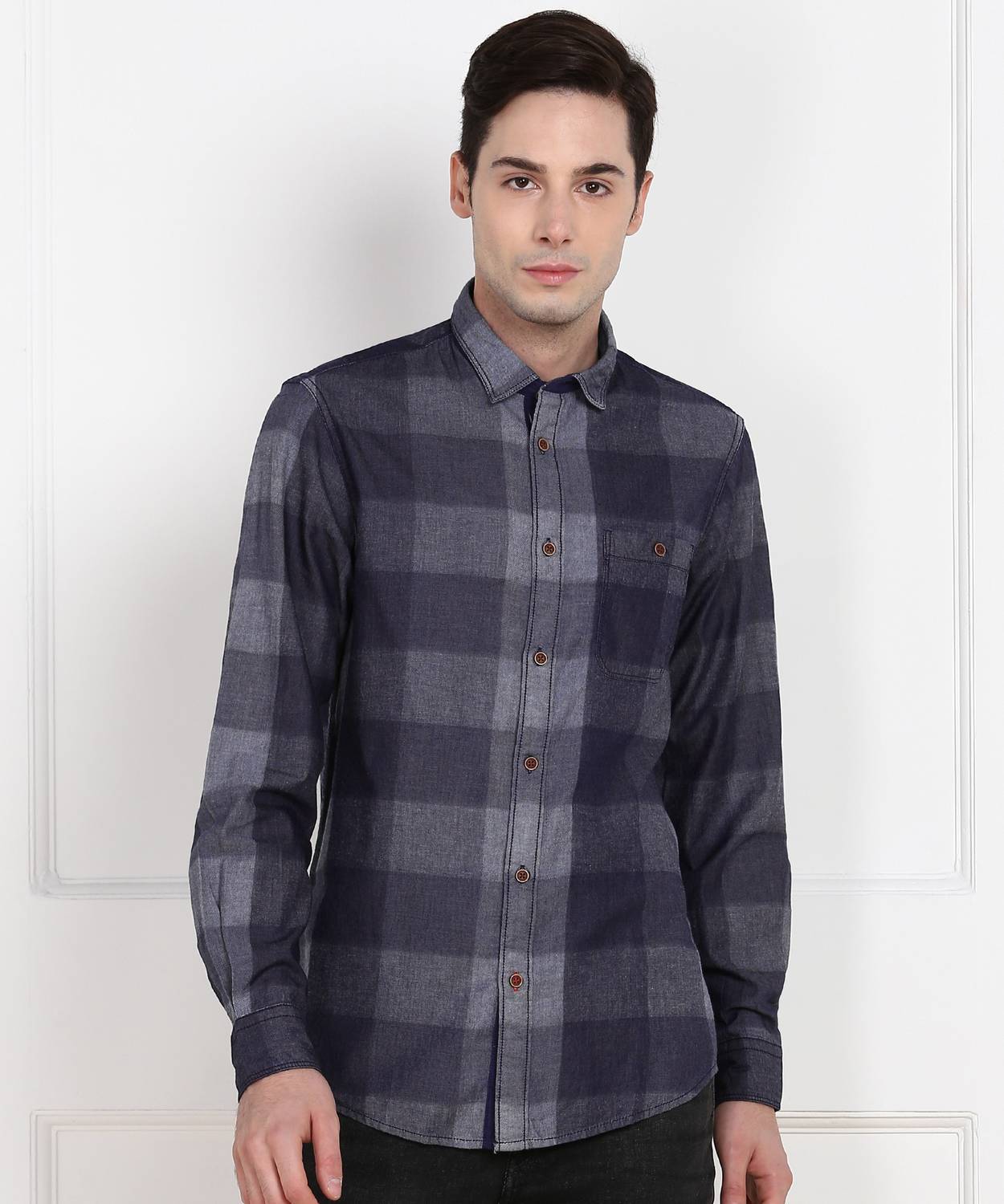 Arrow Blue Jean Company Men Casual Shirt