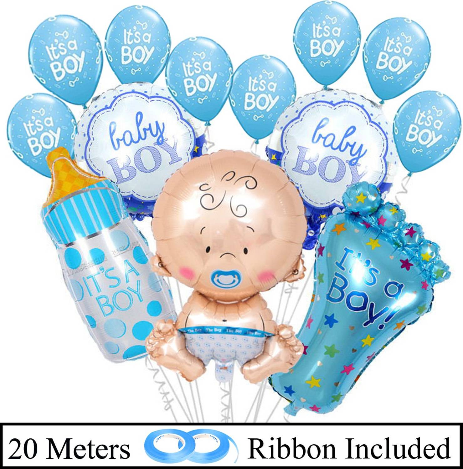 AMFIN Decoration Material / 1st Birthday Decoration items - Multi