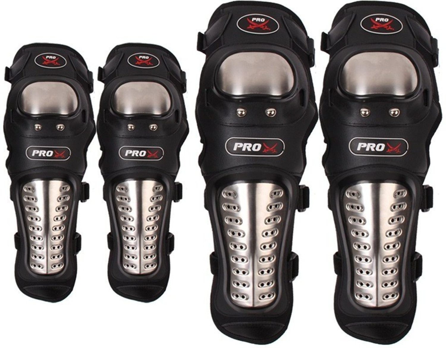 Image of RA ACCESSORIES RA Knee guard Knee Guard, Elbow Guard Free Black
