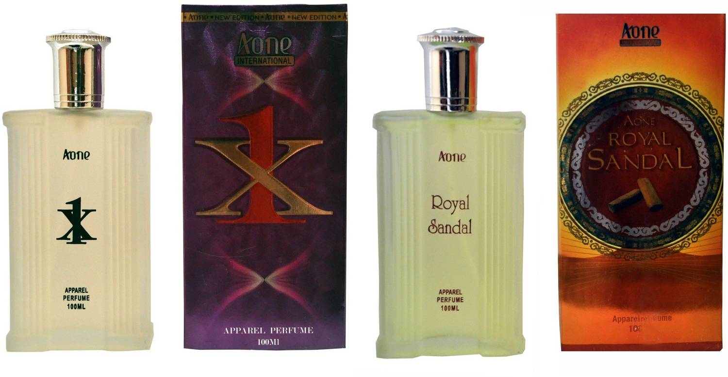 Aone X1 and Royal Sandal Perfume 100ML Each (Pack of 2) Eau de Parfum  -  200 ml