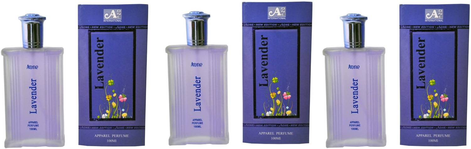 Aone Lavender Perfume 100ML Each (Pack of 3) Eau de Parfum  -  300 ml