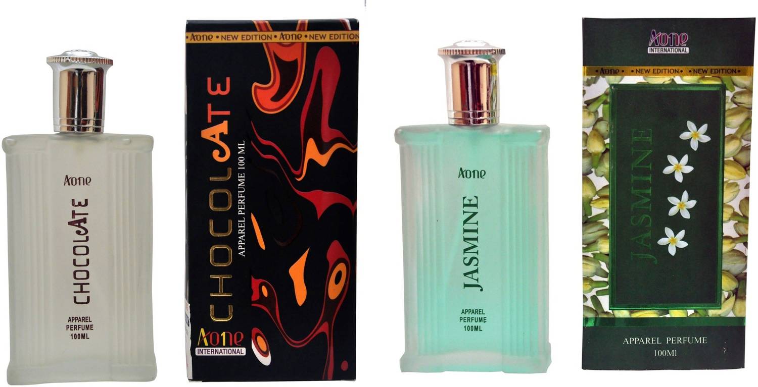 Aone Chocolate and Jasmine Perfume 100ML Each (Pack of 2) Eau de Parfum  -  200 ml