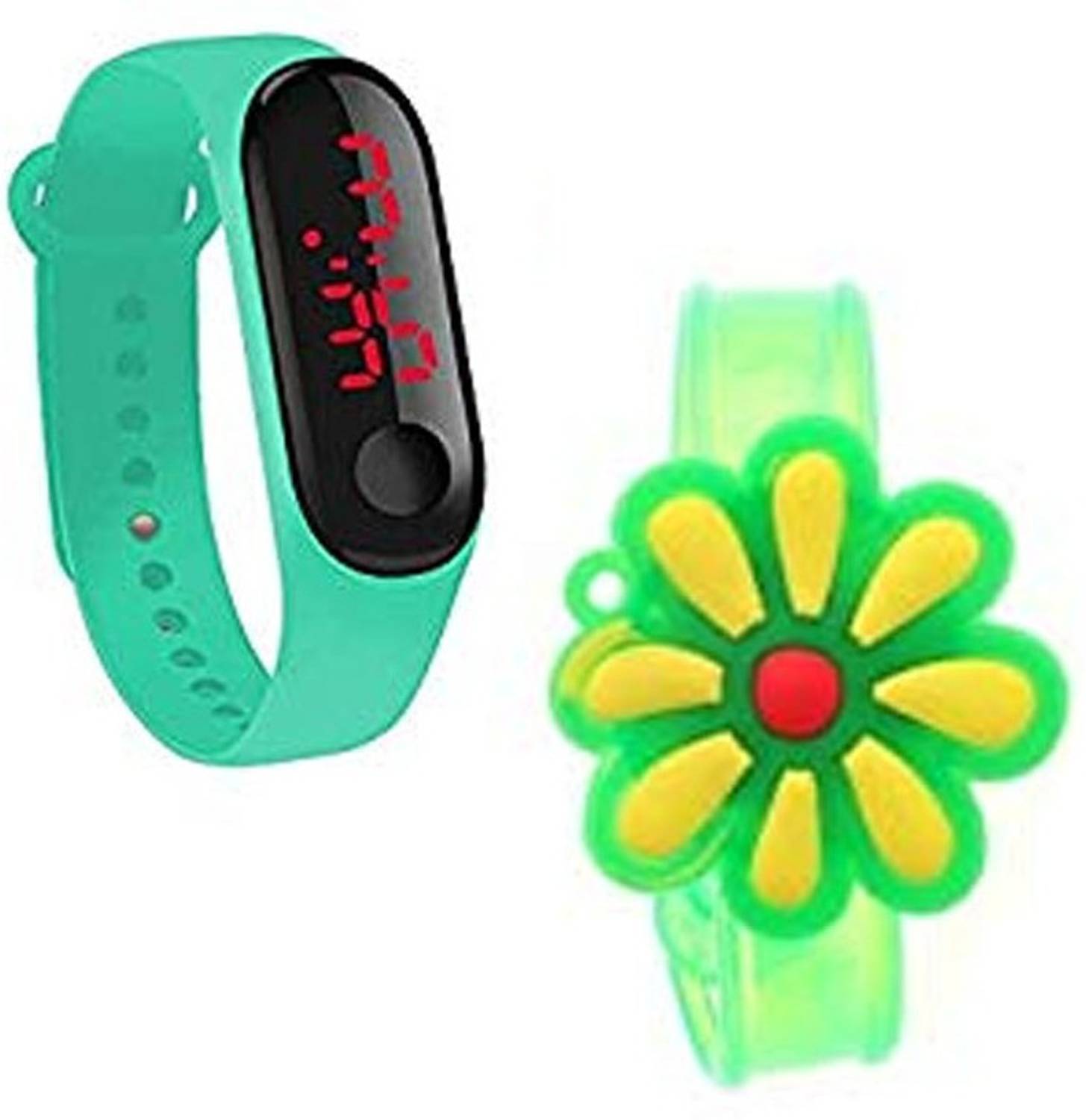 Kids LED watch and Rakhi Assorted Watch, Rakhi Set by Brown Leaf