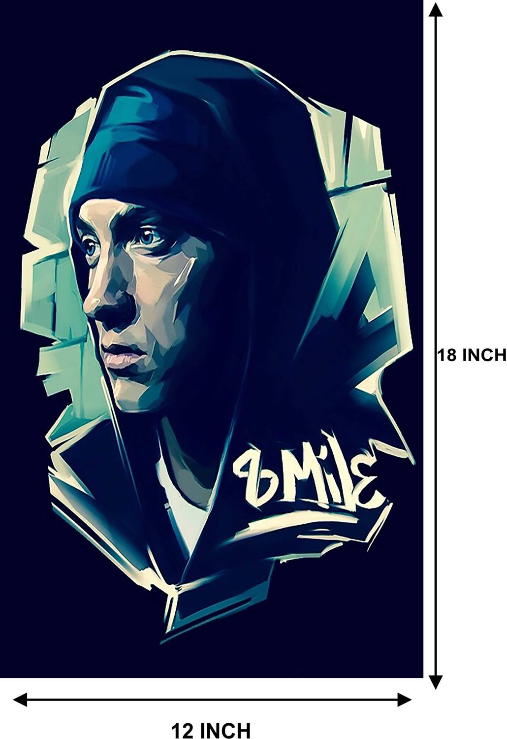 Eminem Music Wall Poster Paper Print - Music, Personalities