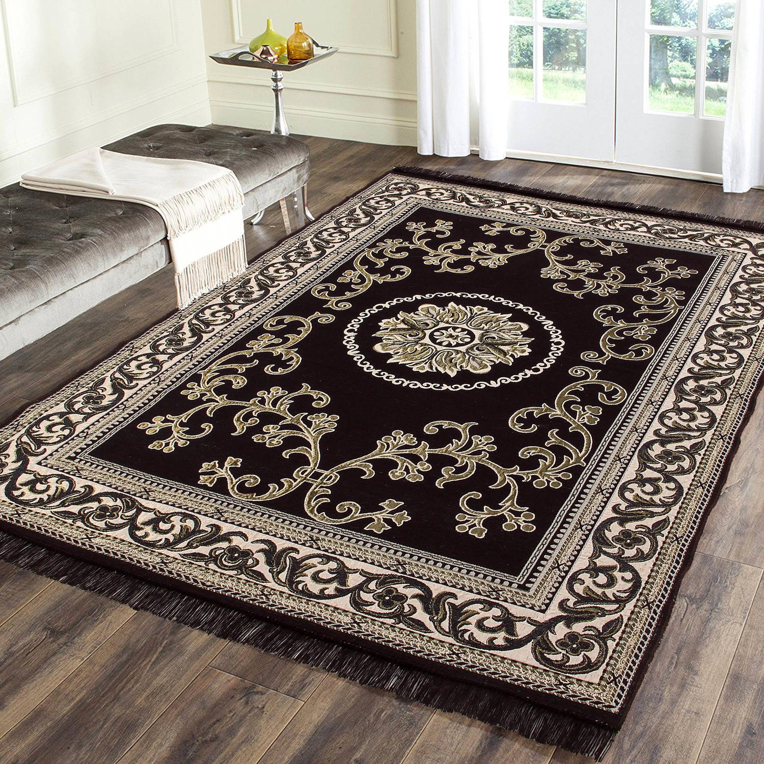 Braids 4 ft X 6 ft Cotton Carpet