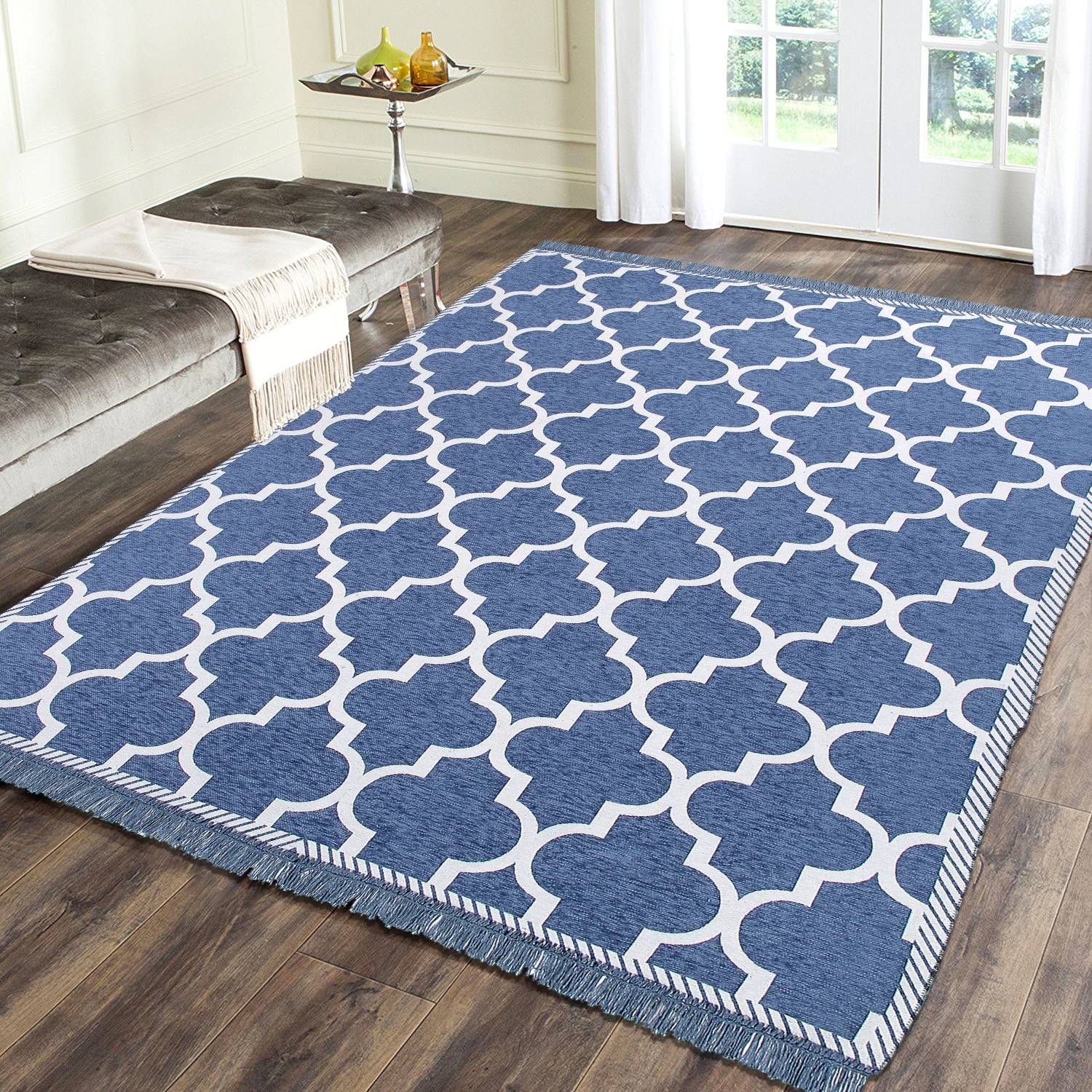 Braids 4 ft X 6 ft Chenille Carpet