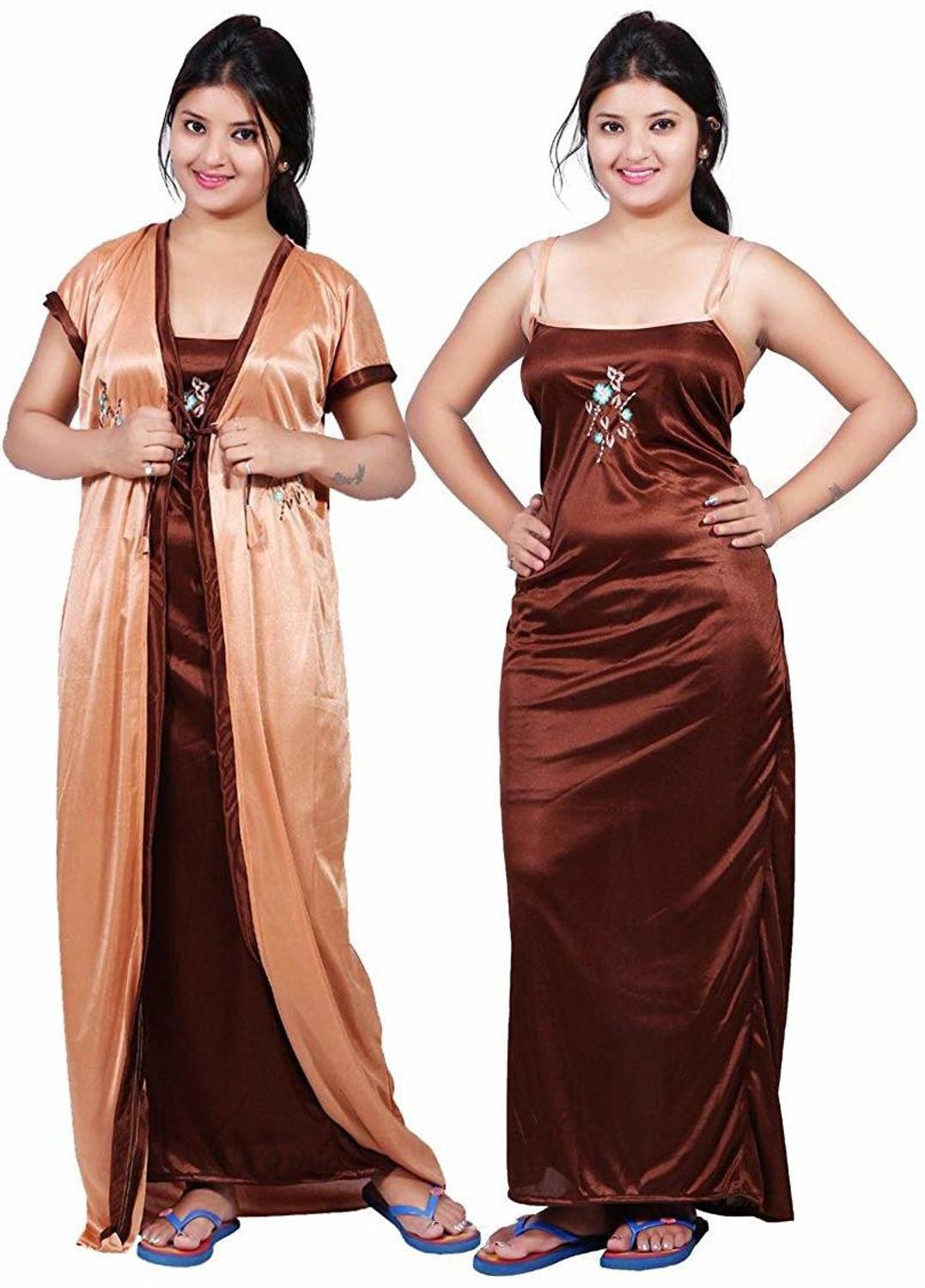 Ajira Women Nighty with Robe