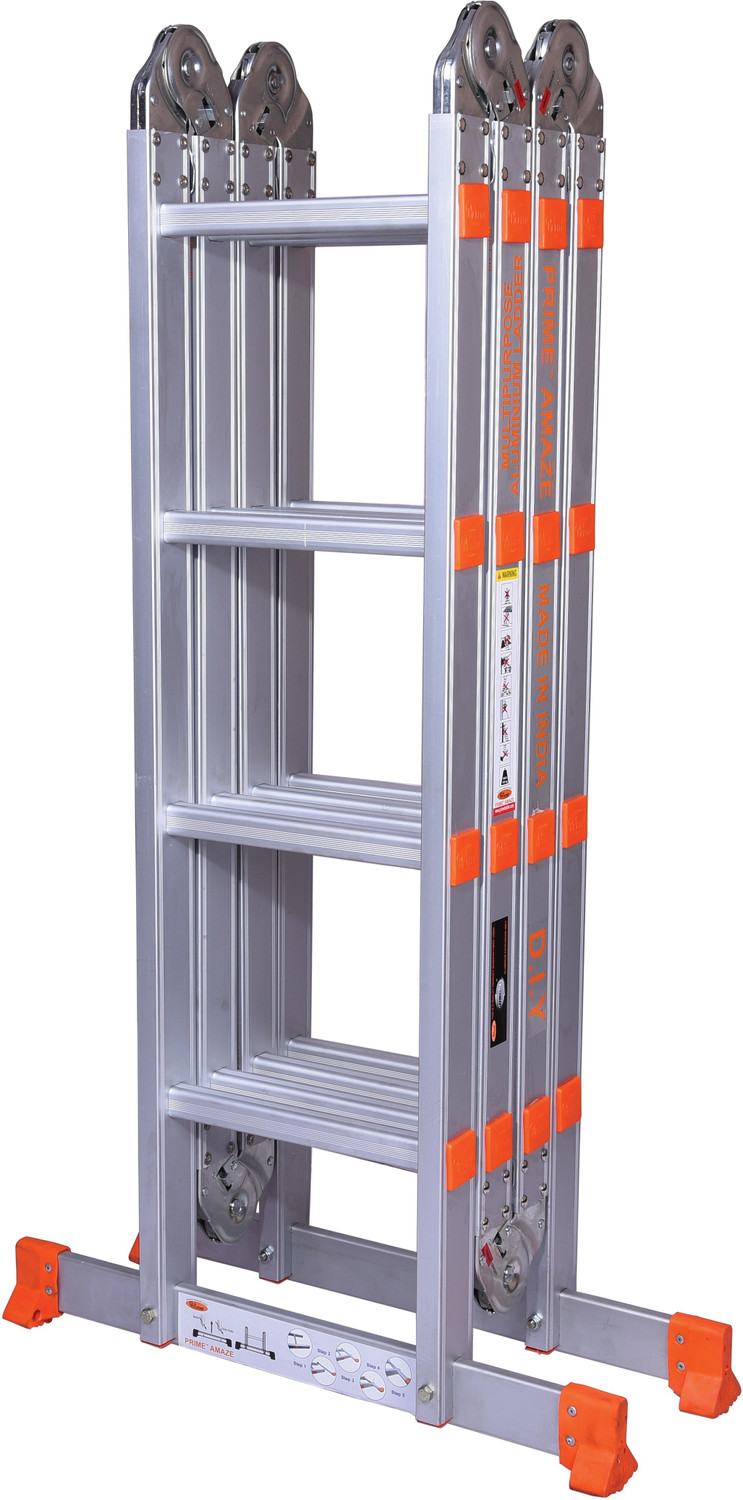 Image of Prime Amaze Multipurpose 16Ft. inchMADE IN INDIA inch Aluminium Ladder