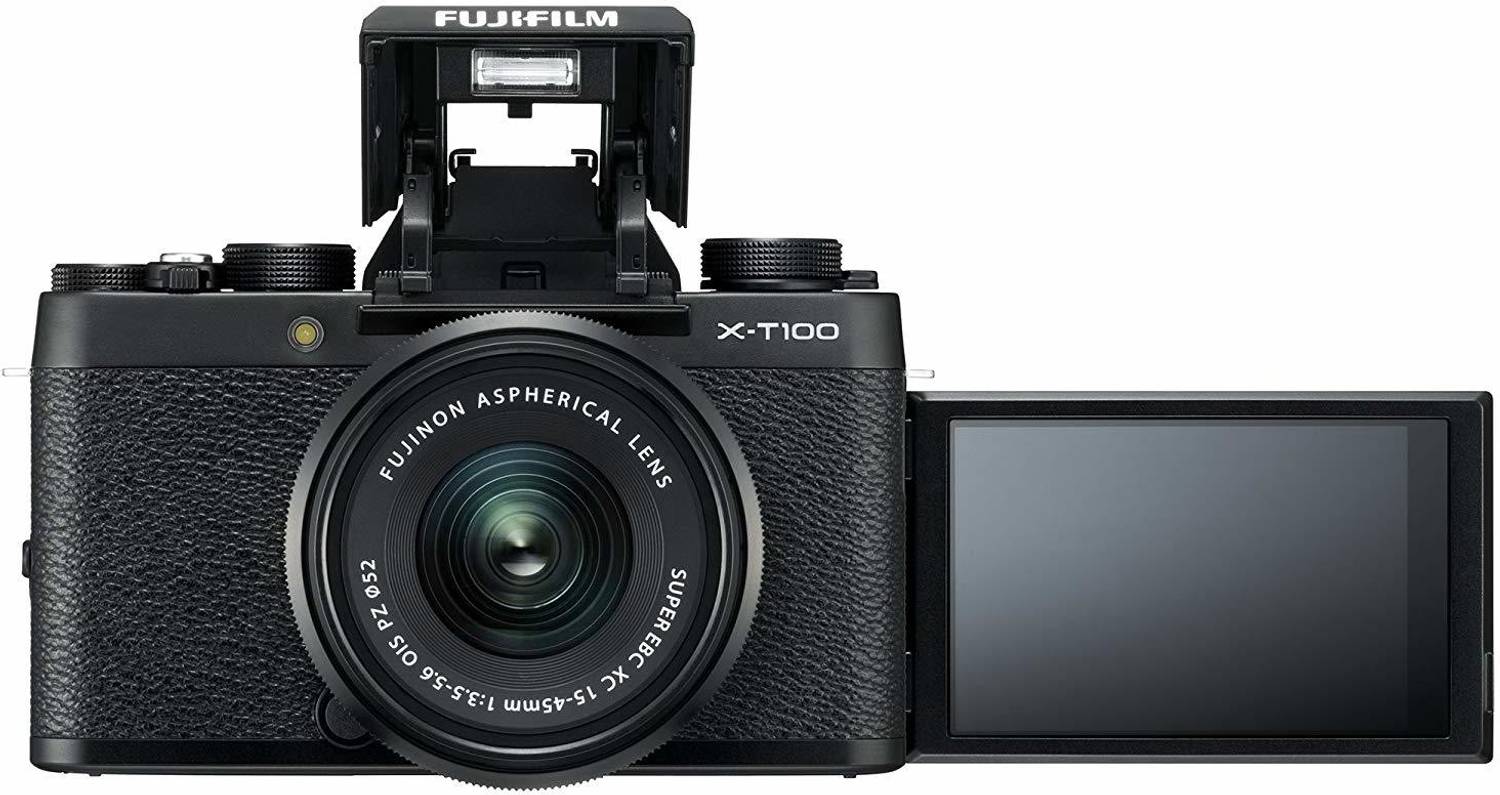 FUJIFILM X-T100 with XC15-45mm F3.5-5.6 OIS PZ Lens Mirrorless