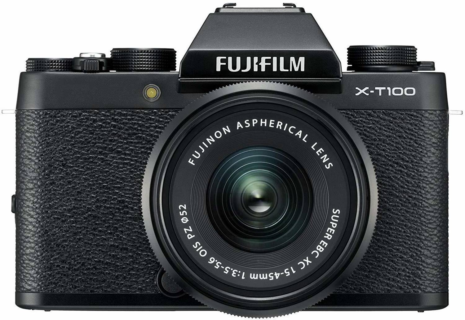 動作良好 FUJIFILM X-T100 XC 15-45mm レンズキット FUJIFILM X-T100 with XC15-45mm F3.5-5.6 OIS PZ Lens Mirrorless